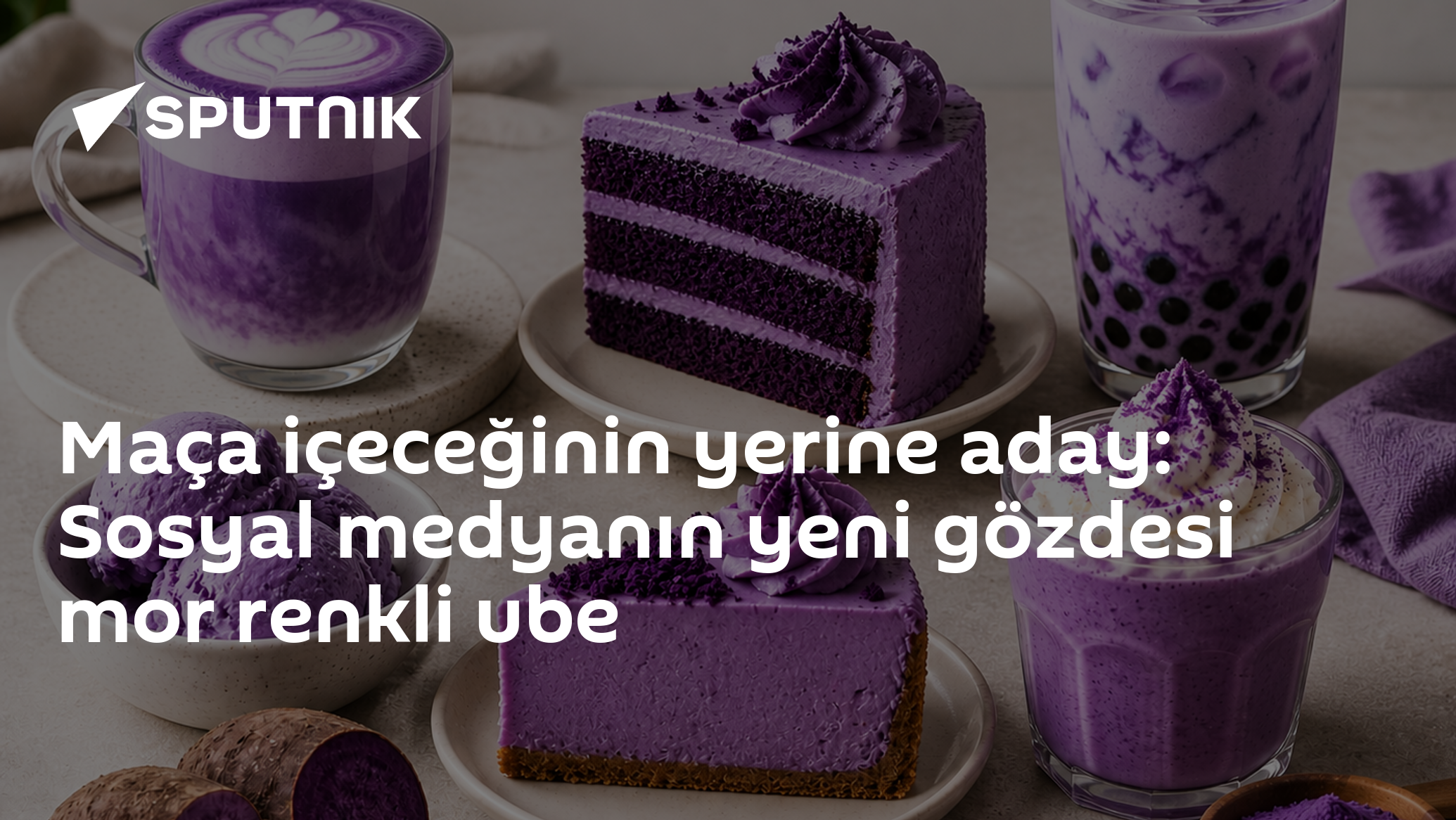 Maça içeceğinin yerine aday: Sosyal medyanın yeni gözdesi mor renkli ube