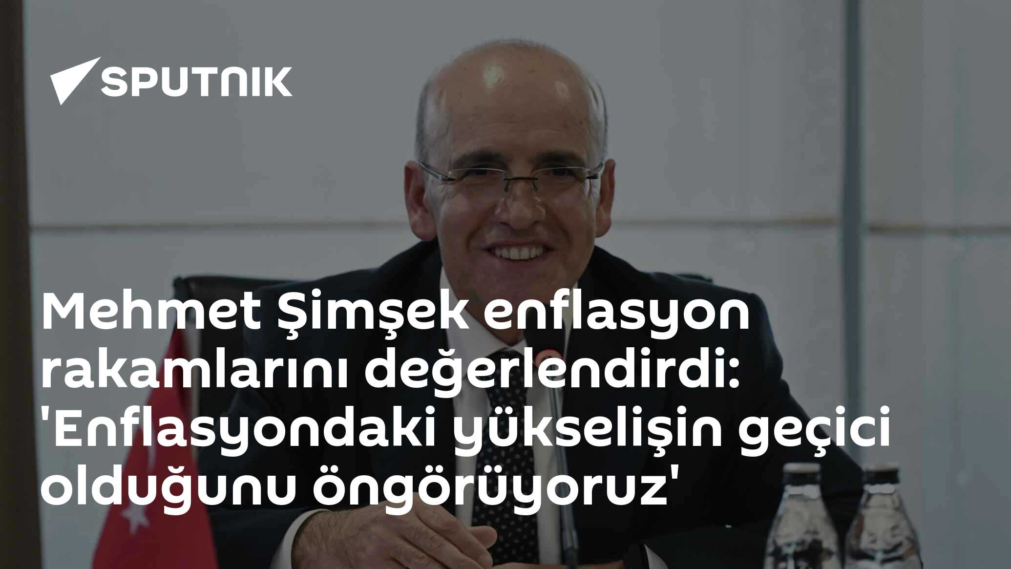 Mehmet Şimşek enflasyon rakamlarını değerlendirdi: 'Enflasyondaki yükselişin geçici olduğunu öngörüyoruz'