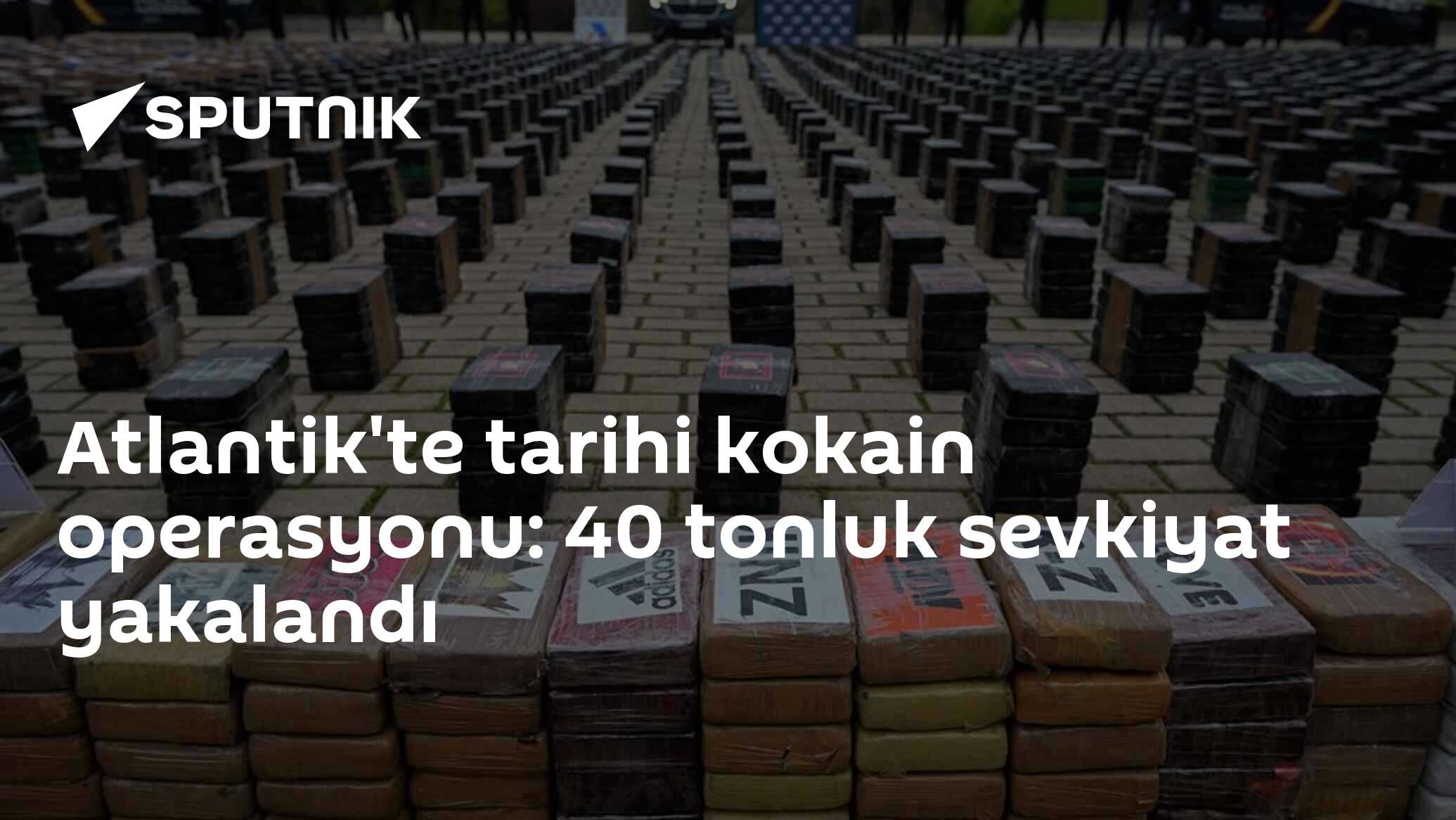 Atlantik'te tarihi kokain operasyonu: 40 tonluk sevkiyat yakalandı