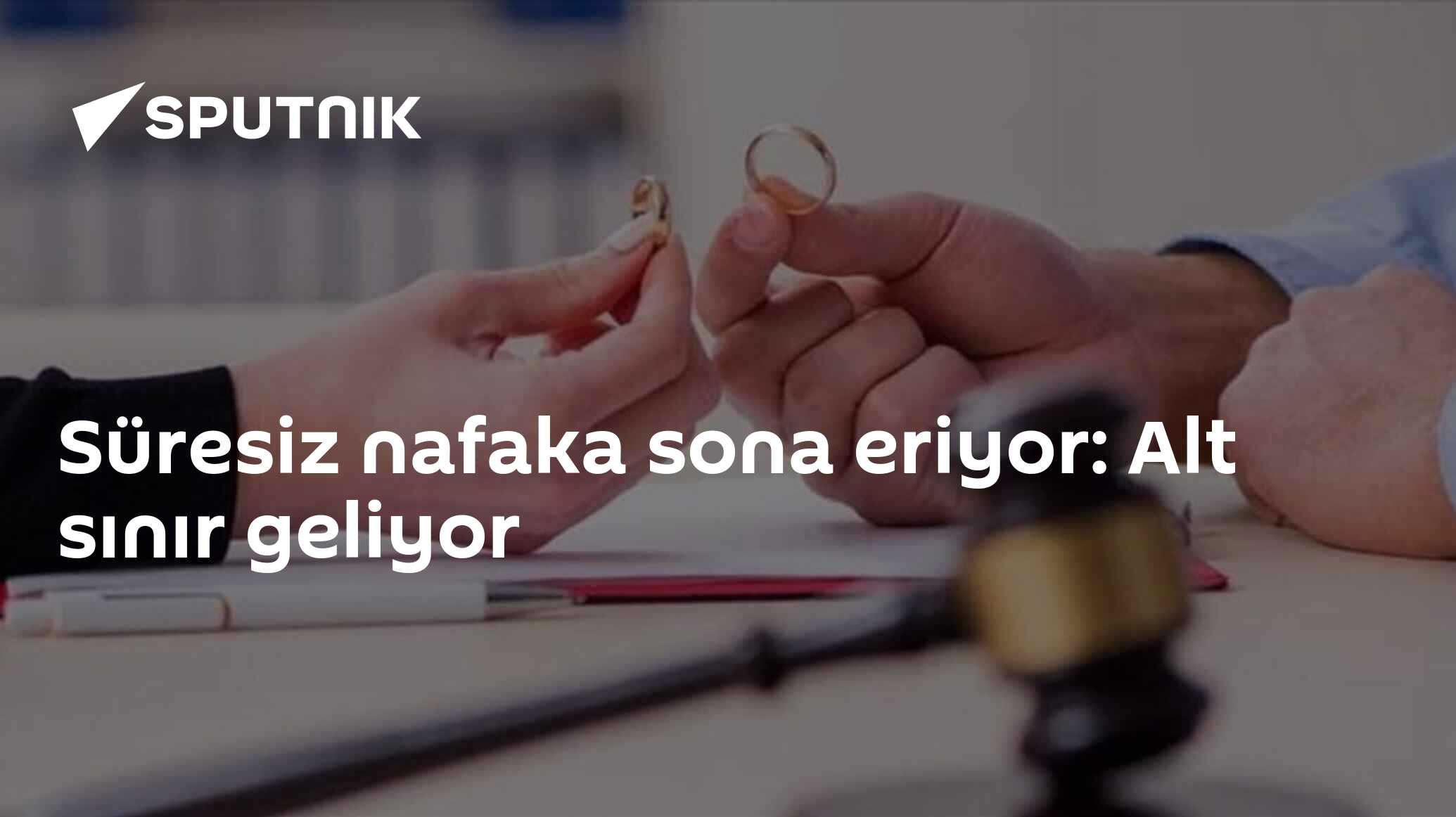 Süresiz nafaka sona eriyor: Alt sınır geliyor