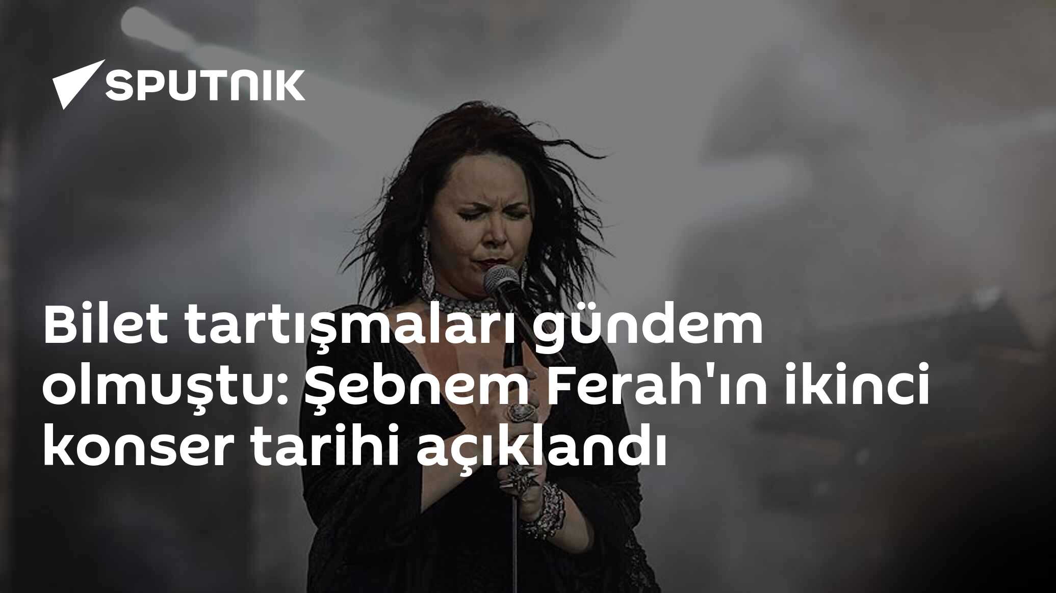 Bilet tartışmaları gündem olmuştu: Şebnem Ferah'ın ikinci konser tarihi açıklandı