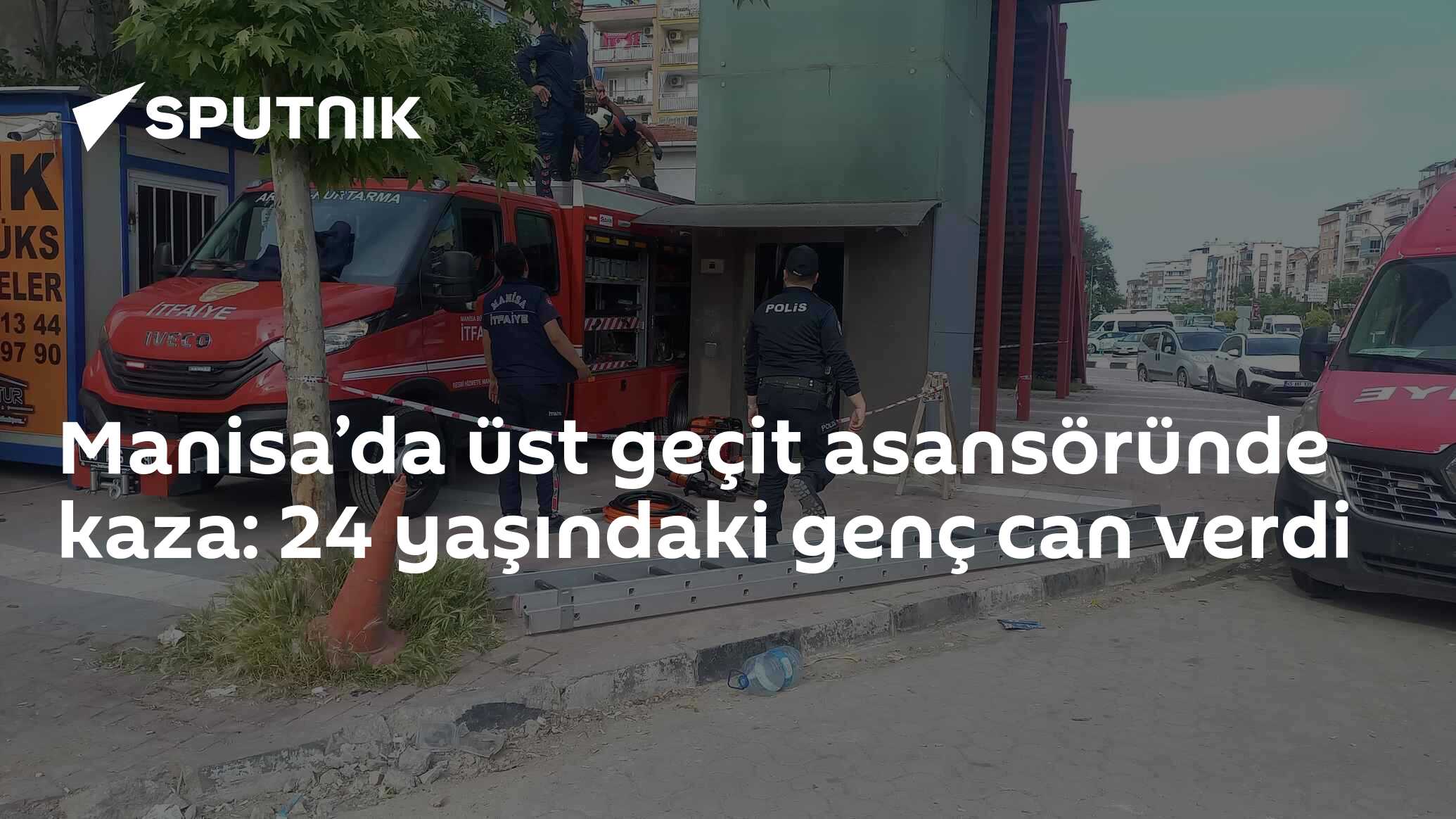 Manisa’da üst geçit asansöründe kaza: 24 yaşındaki genç can verdi