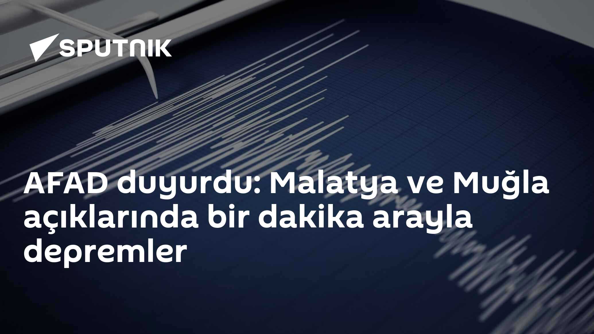 Malatya'da 3.5 büyüklüğünde deprem