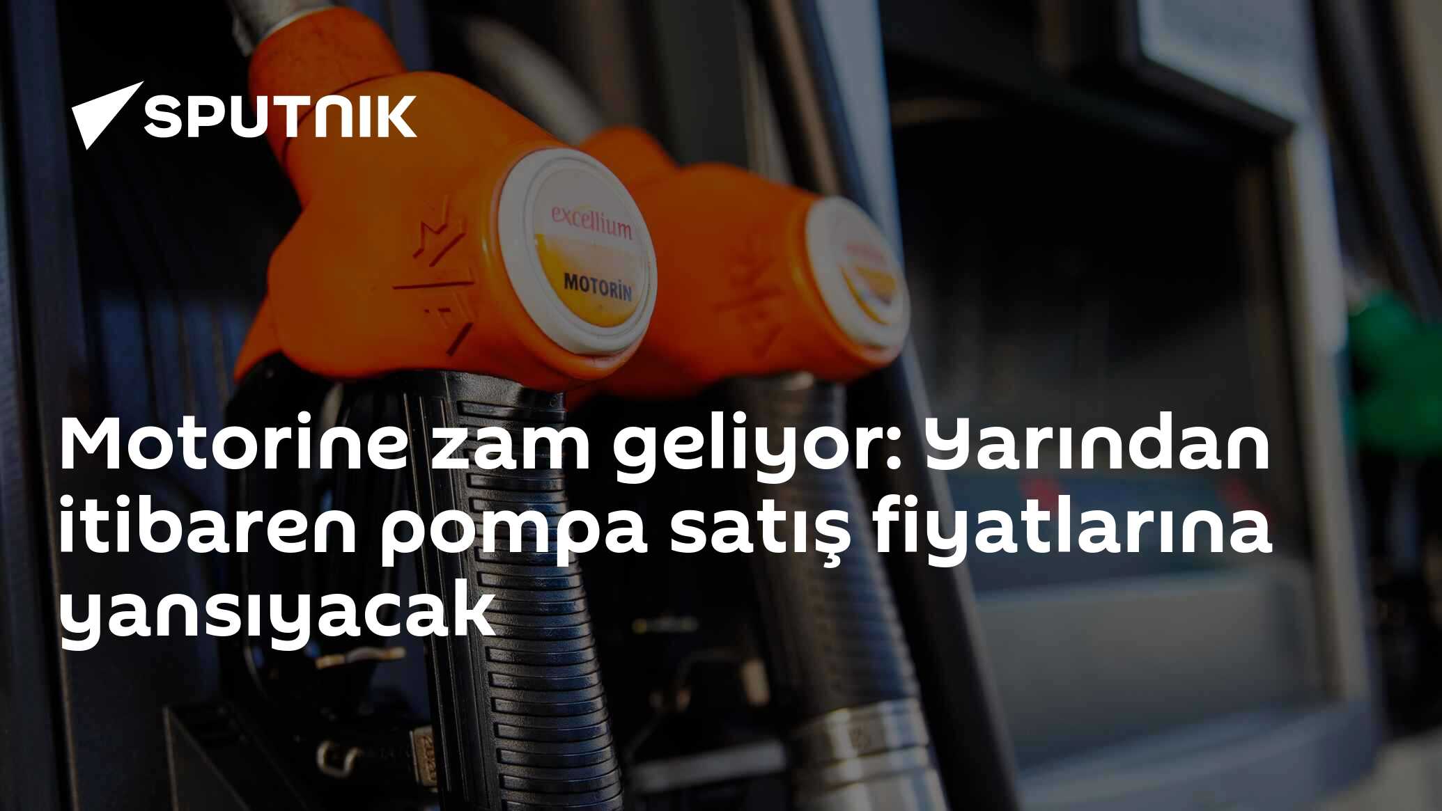 Motorine zam geliyor: Yarından itibaren pompa satış fiyatlarına yansıyacak