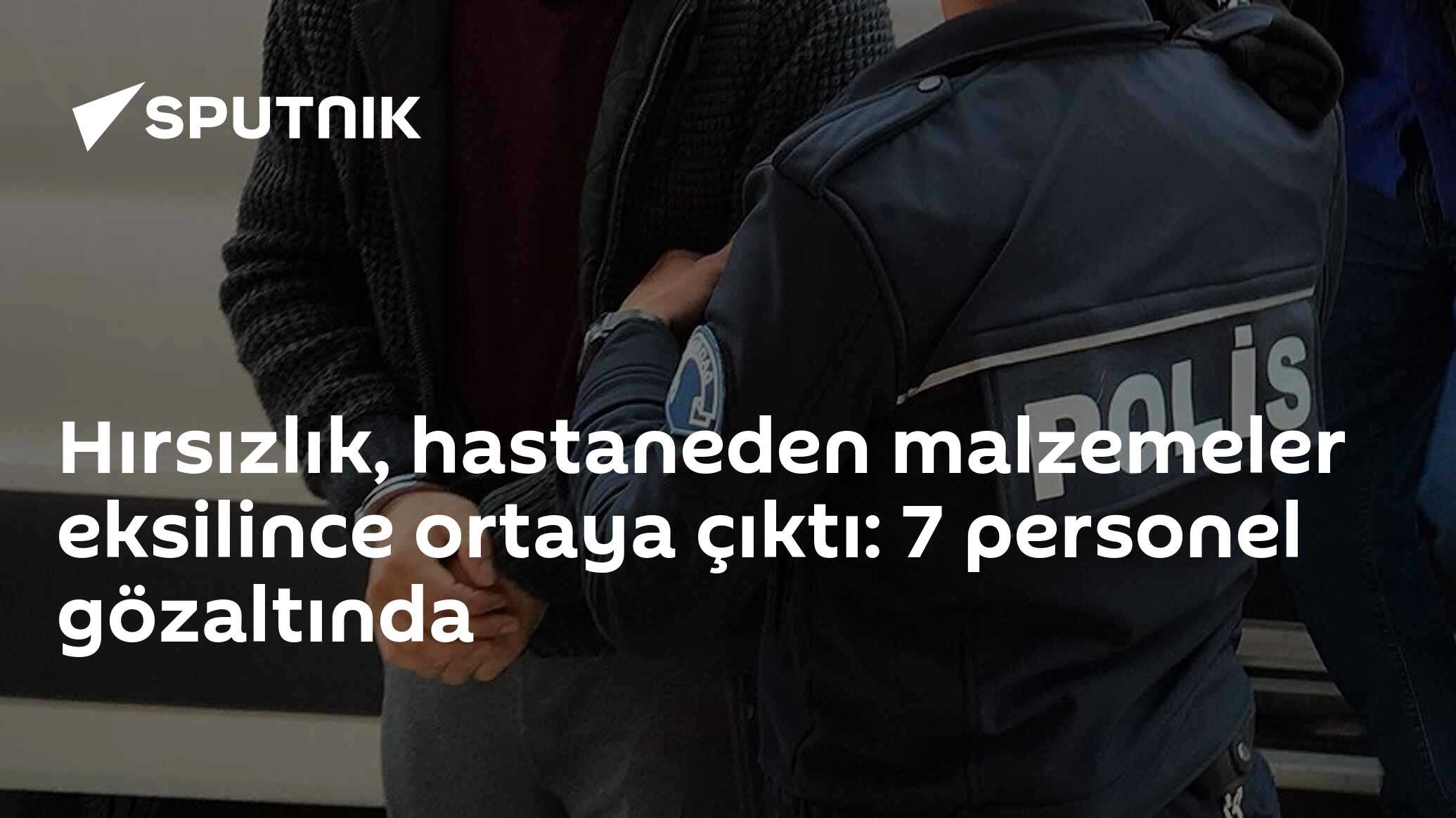 Hırsızlık, hastaneden malzemeler eksilince ortaya çıktı: 7 personel gözaltında