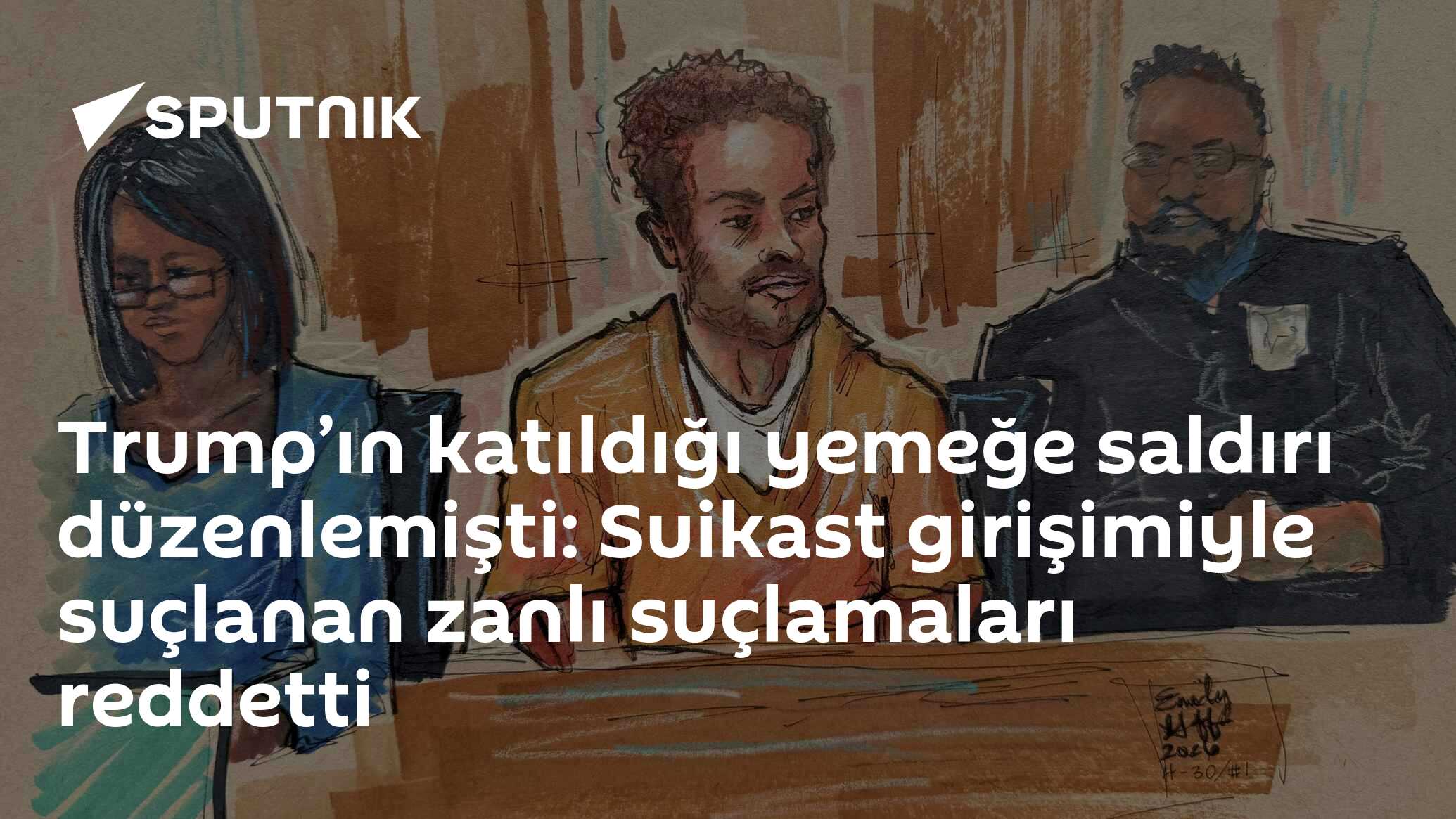 Trump’ın katıldığı yemeğe saldırı düzenlemişti: Suikast girişimiyle suçlanan zanlı suçlamaları reddetti