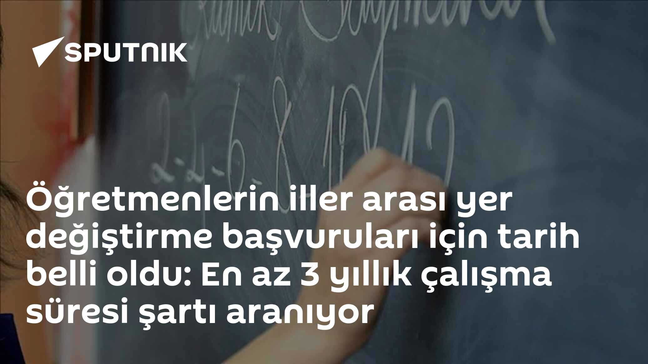 Öğretmenlerin iller arası yer değiştirme başvuruları için tarih belli oldu: En az 3 yıllık çalışma süresi şartı aranıyor