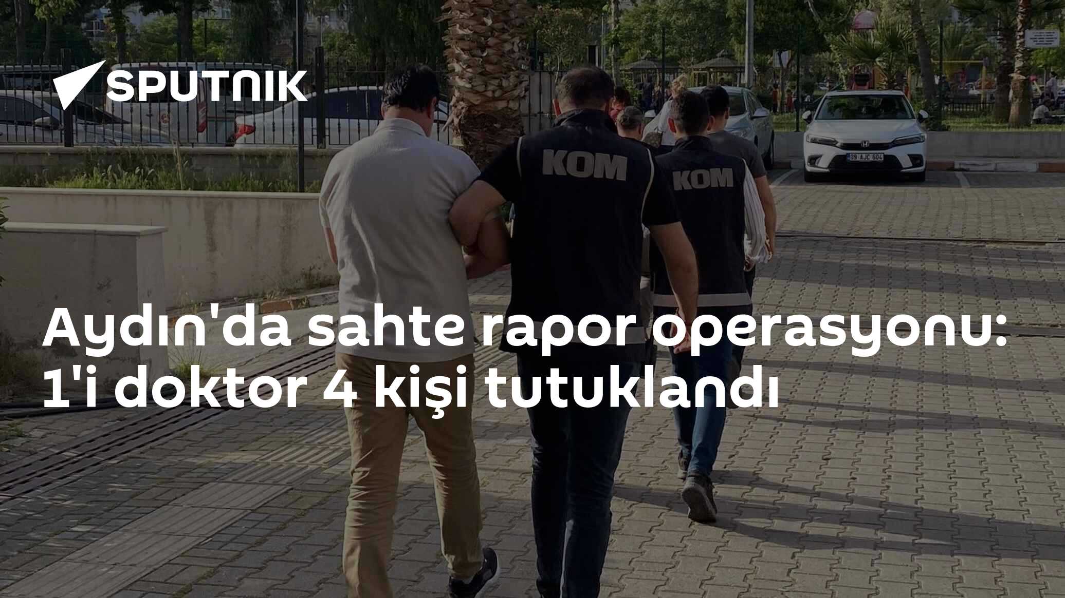 Aydın'da sahte rapor operasyonu: 1'i doktor 4 kişi tutuklandı