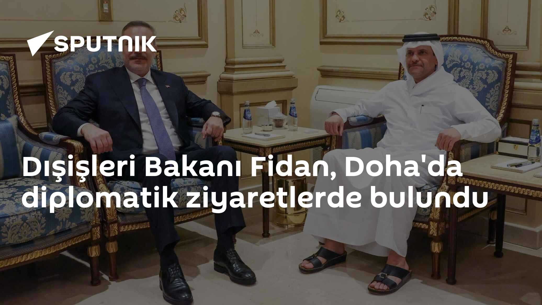 Dışişleri Bakanı Fidan, Doha'da diplomatik ziyaretlerde bulundu