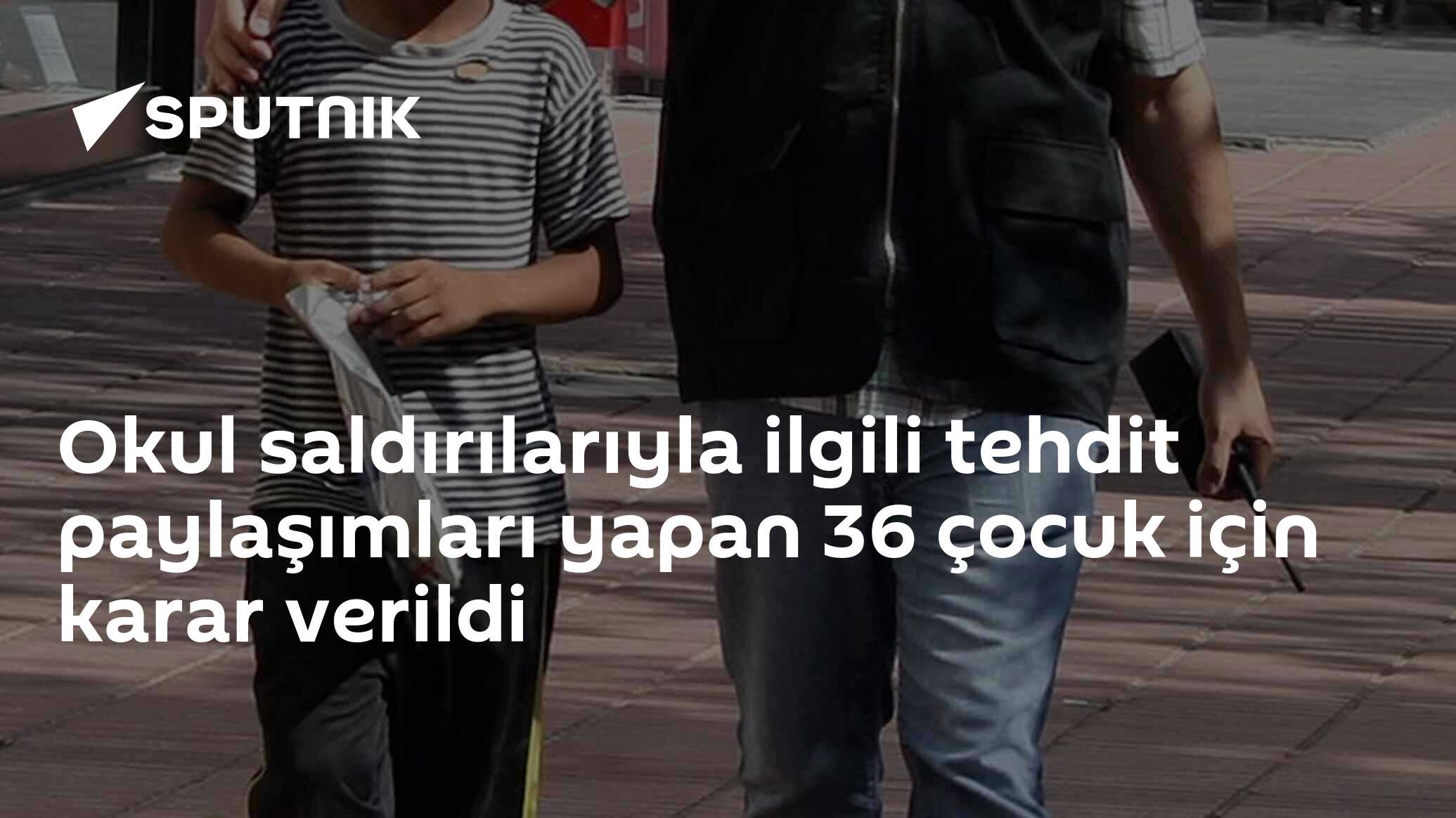 Okul saldırılarıyla ilgili tehdit paylaşımları yapan 36 çocuk için karar verildi