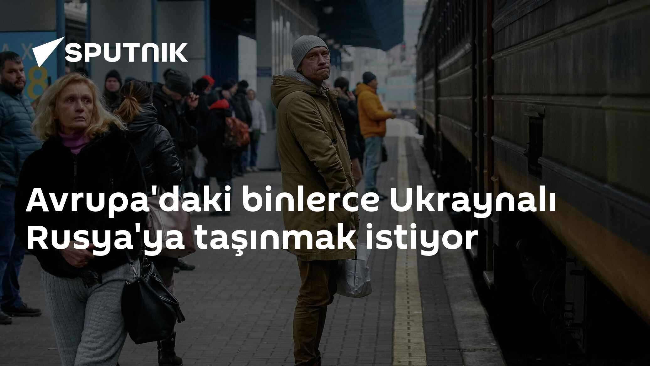 Avrupa'daki binlerce Ukraynalı Rusya'ya taşınmak istiyor