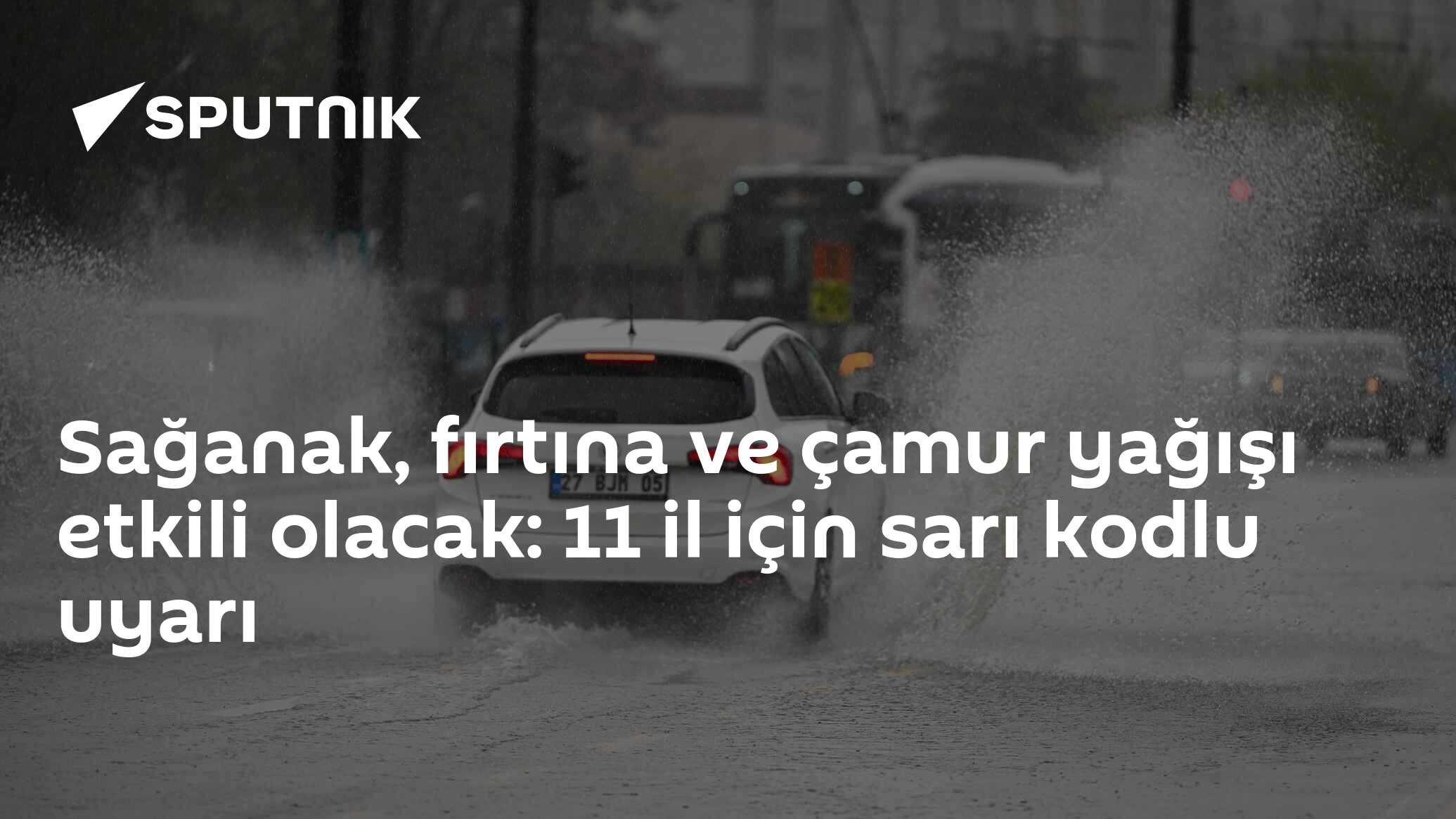 Sağanak, fırtına ve çamur yağışı etkili olacak: 11 il için sarı kodlu uyarı