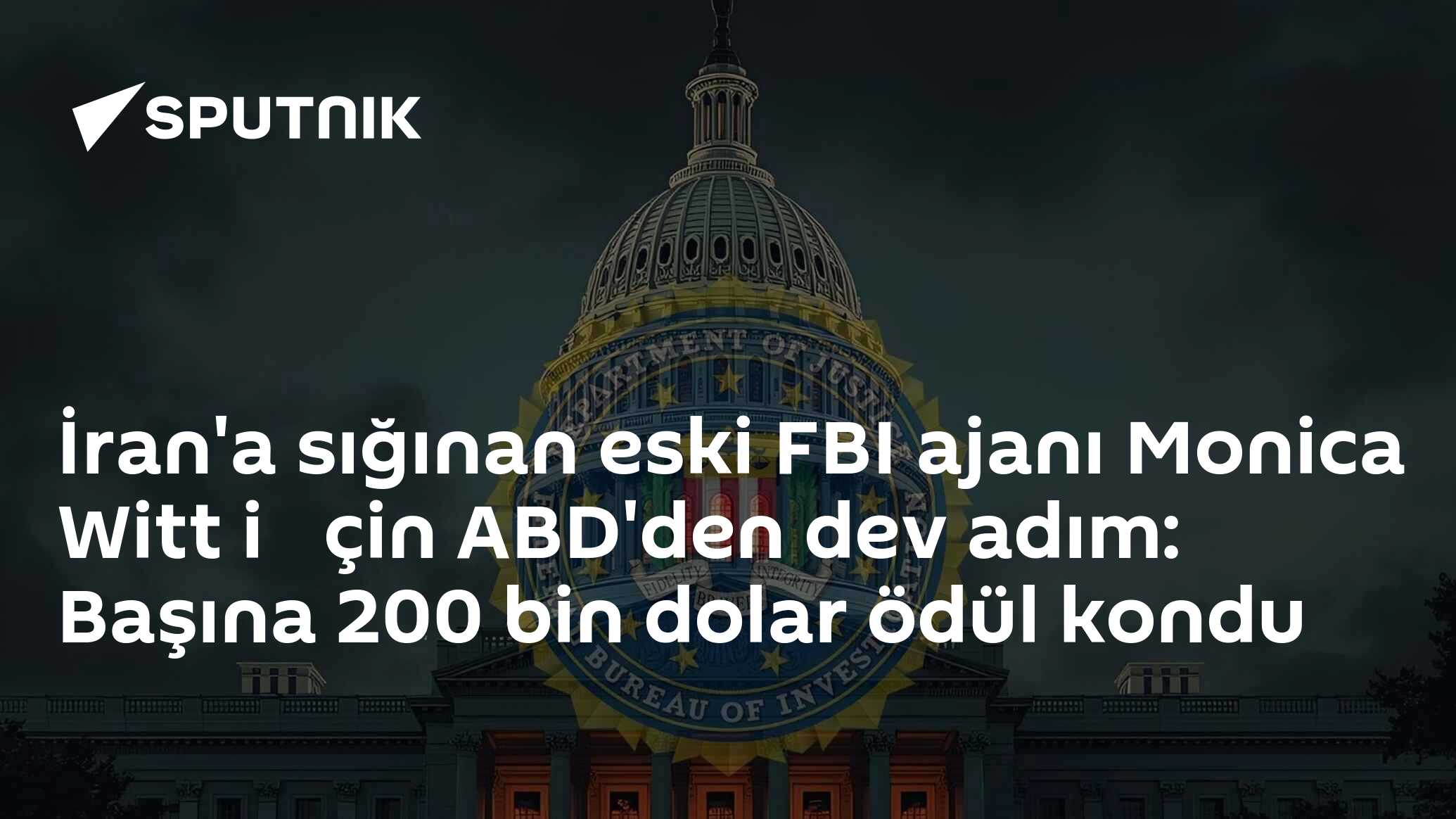İran'a sığınan eski FBI ajanı Monica Witt i̇çin ABD'den dev adım: Başına 200 bin dolar ödül kondu