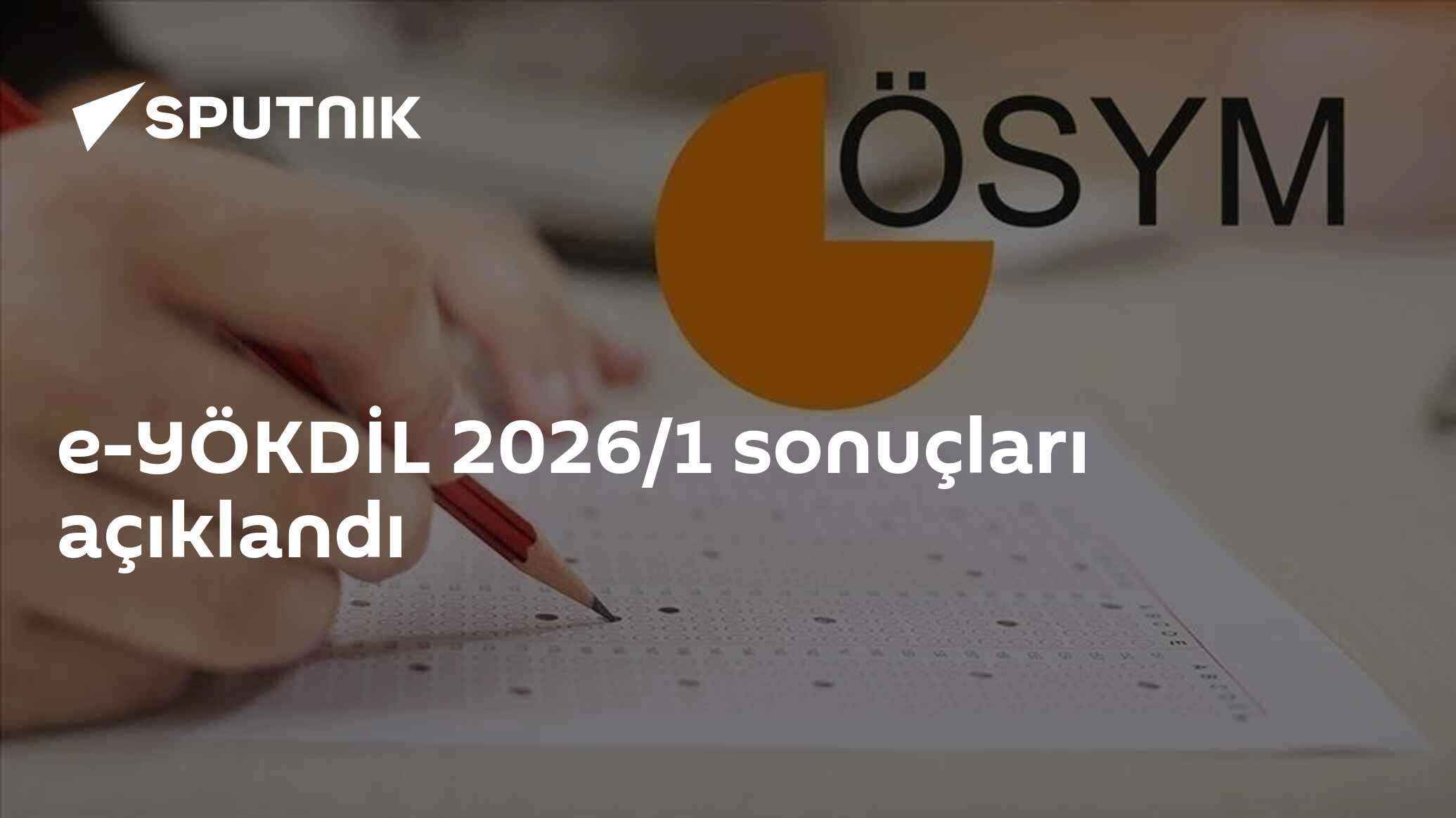 e-YÖKDİL 2026/1 sonuçları açıklandı