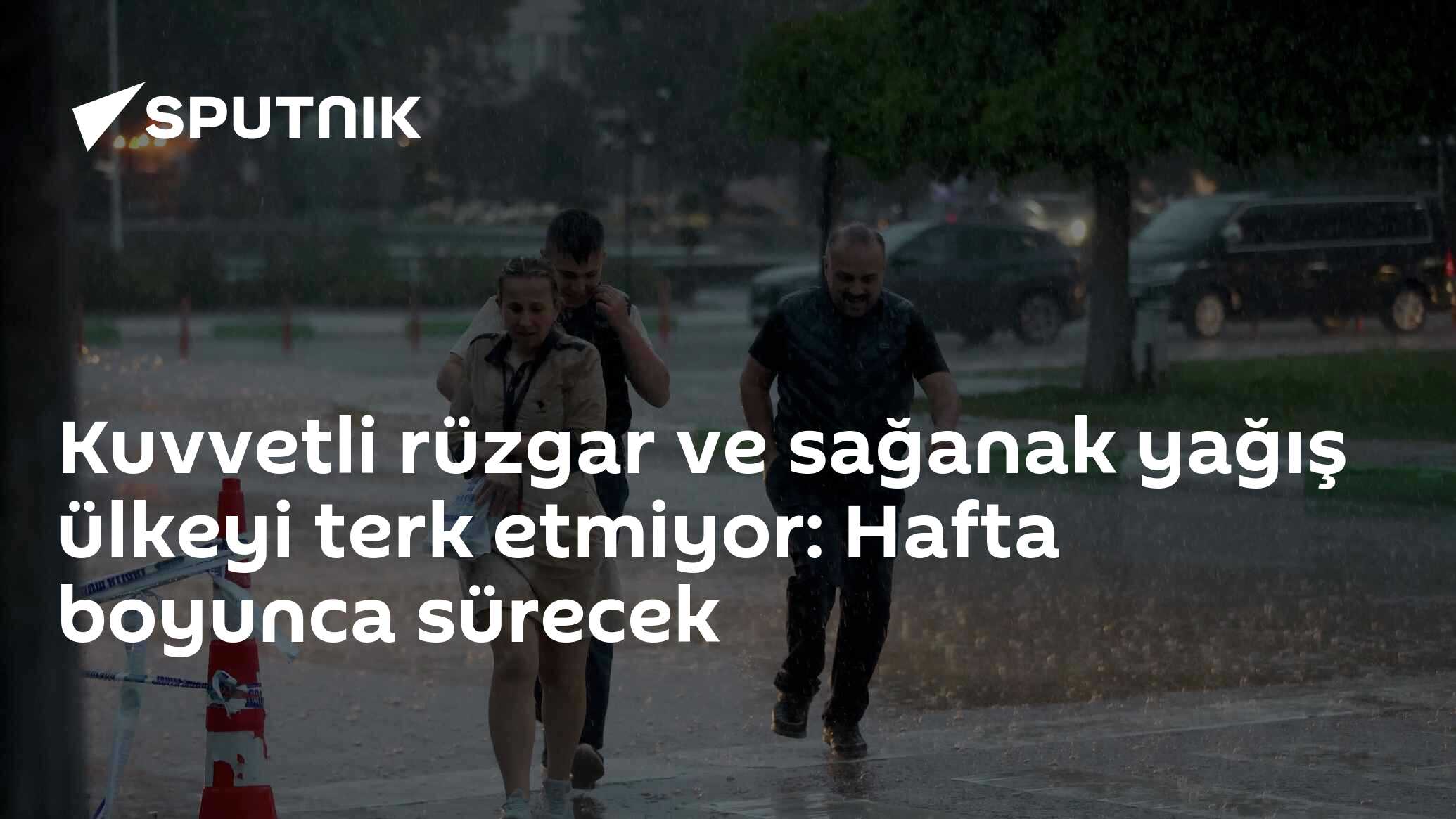 Kuvvetli rüzgar ve sağanak yağış ülkeyi terk etmiyor: Hafta boyunca sürecek