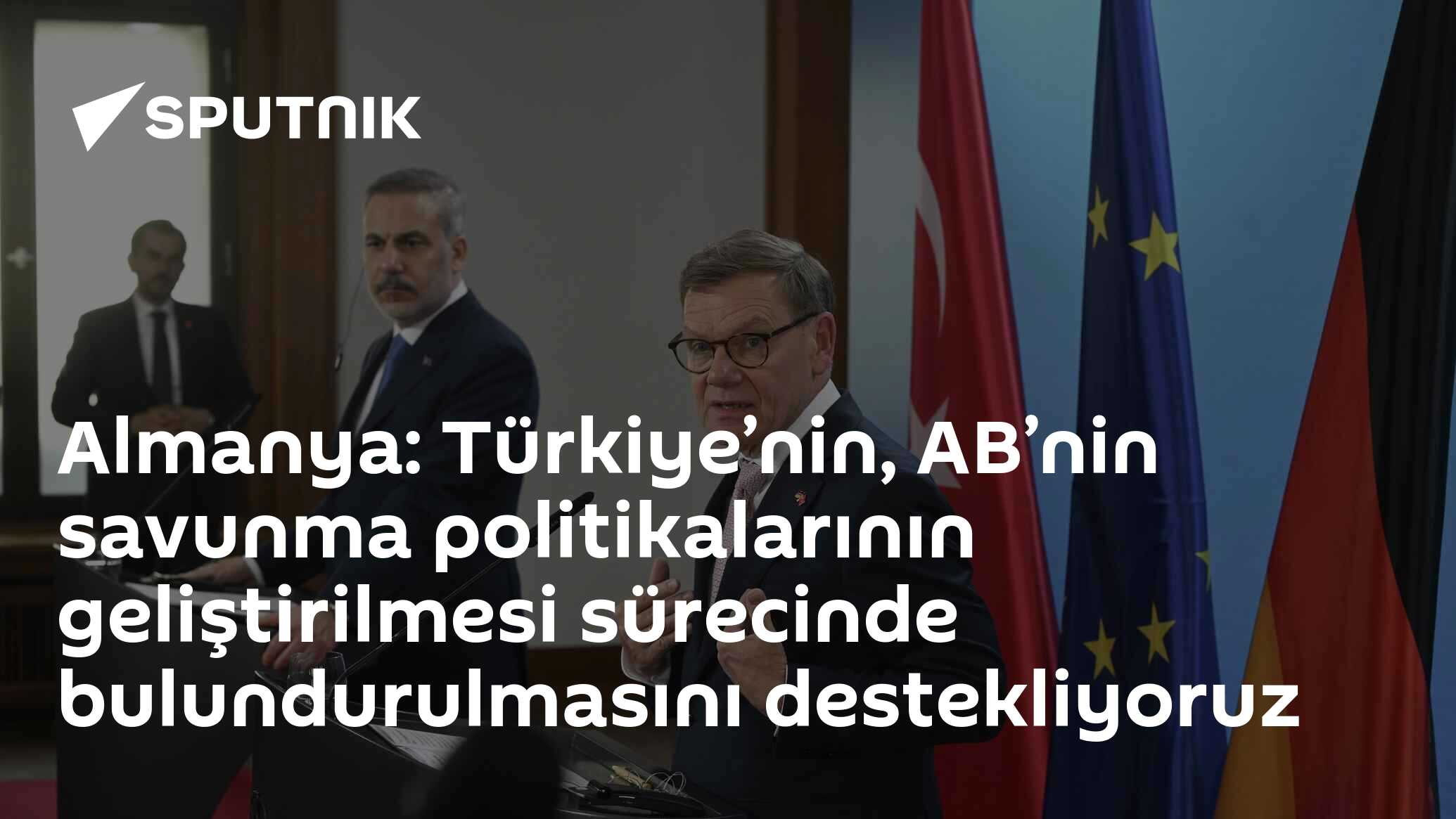 Almanya: Türkiye’nin, AB’nin savunma politikalarının geliştirilmesi sürecinde bulundurulmasını destekliyoruz