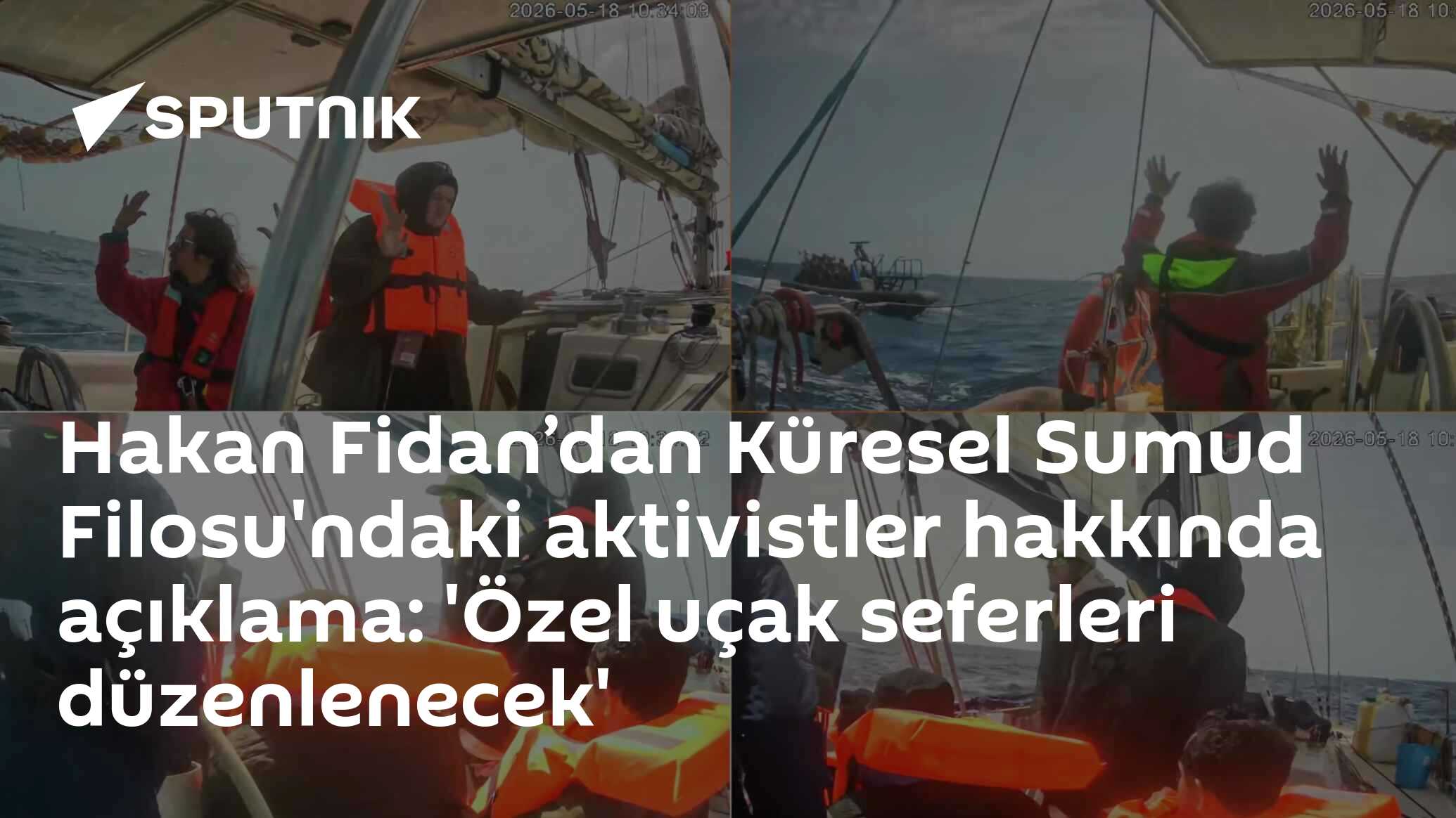 Fidan’dan Küresel Sumud Filosu'ndaki aktivistler hakkında açıklama: 'Özel uçak seferleri düzenlenecek'