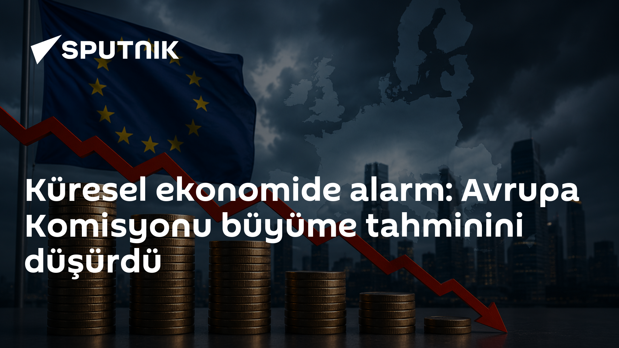 Küresel ekonomide alarm: Avrupa Komisyonu büyüme tahminini düşürdü