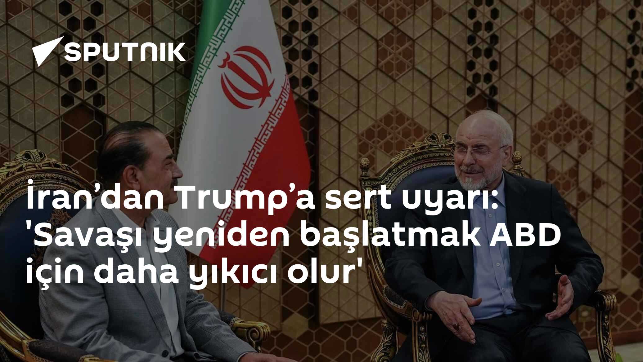 İran’dan Trump’a sert uyarı: 'Savaşı yeniden başlatmak ABD için daha yıkıcı olur'