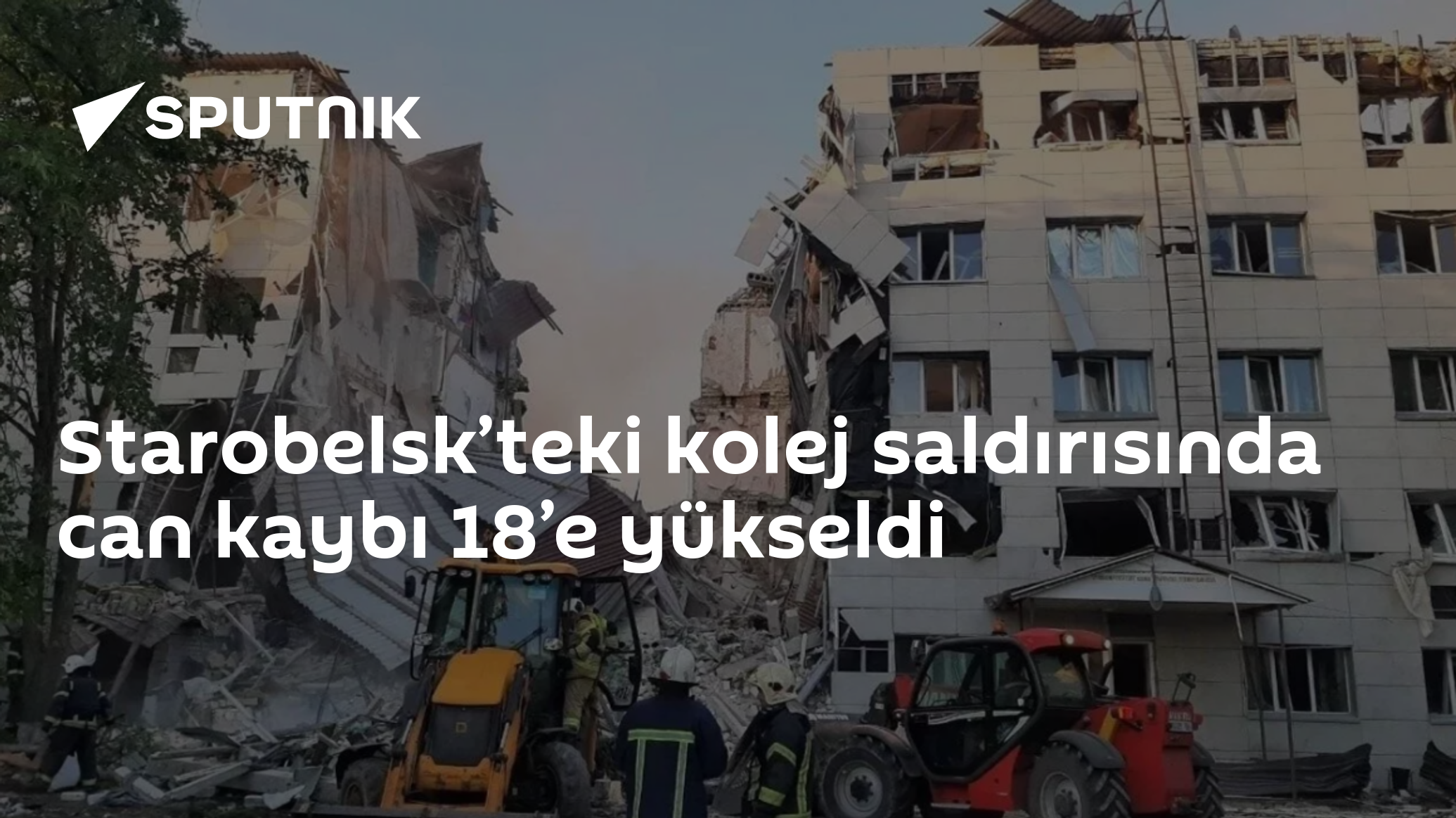Starobelsk’teki kolej saldırısında can kaybı 18’e yükseldi