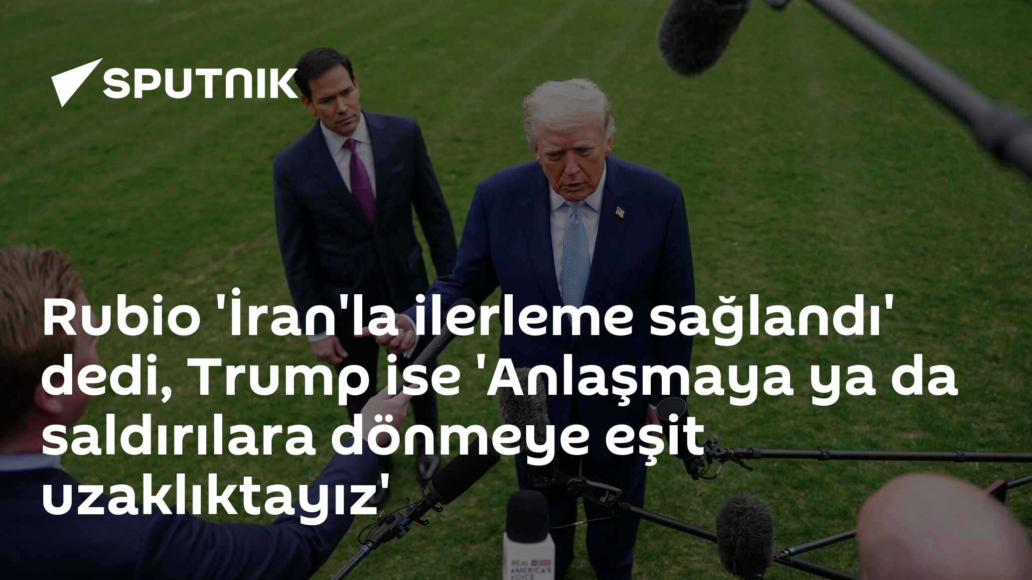 Rubio: İran konusunda ilerleme sağlandı, yakında açıklama yapabiliriz