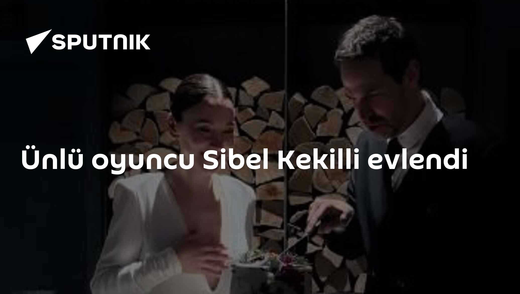 Ünlü oyuncu Sibel Kekilli evlendi