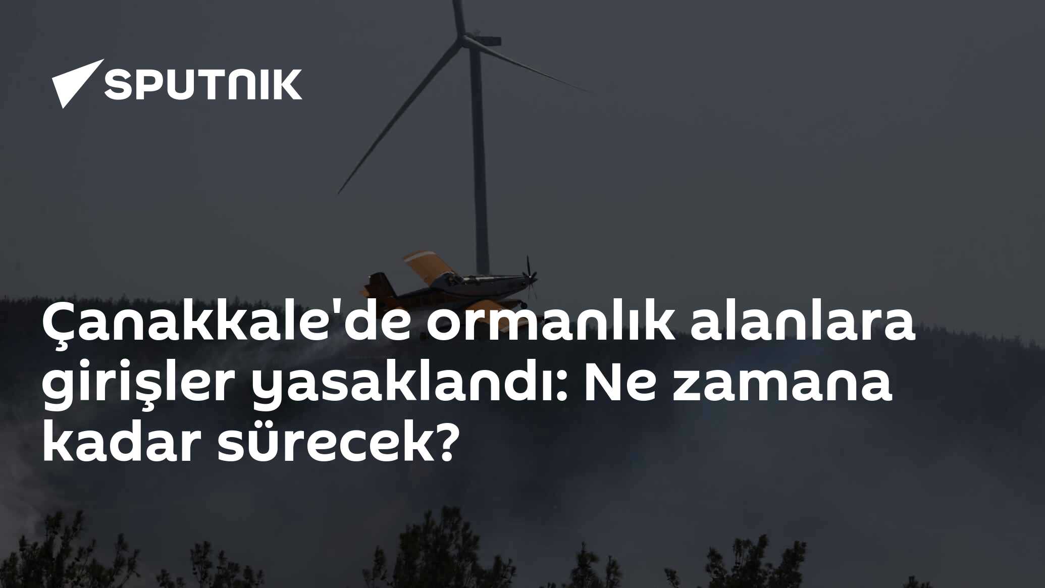 Çanakkale'de ormanlık alanlara girişler yasaklandı: Ne zamana kadar sürecek?