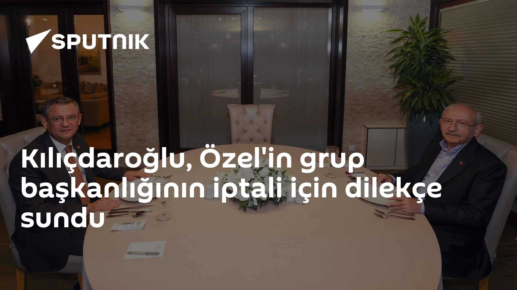 Kılıçdaroğlu, Özel'in grup başkanlığının iptali için dilekçe sundu