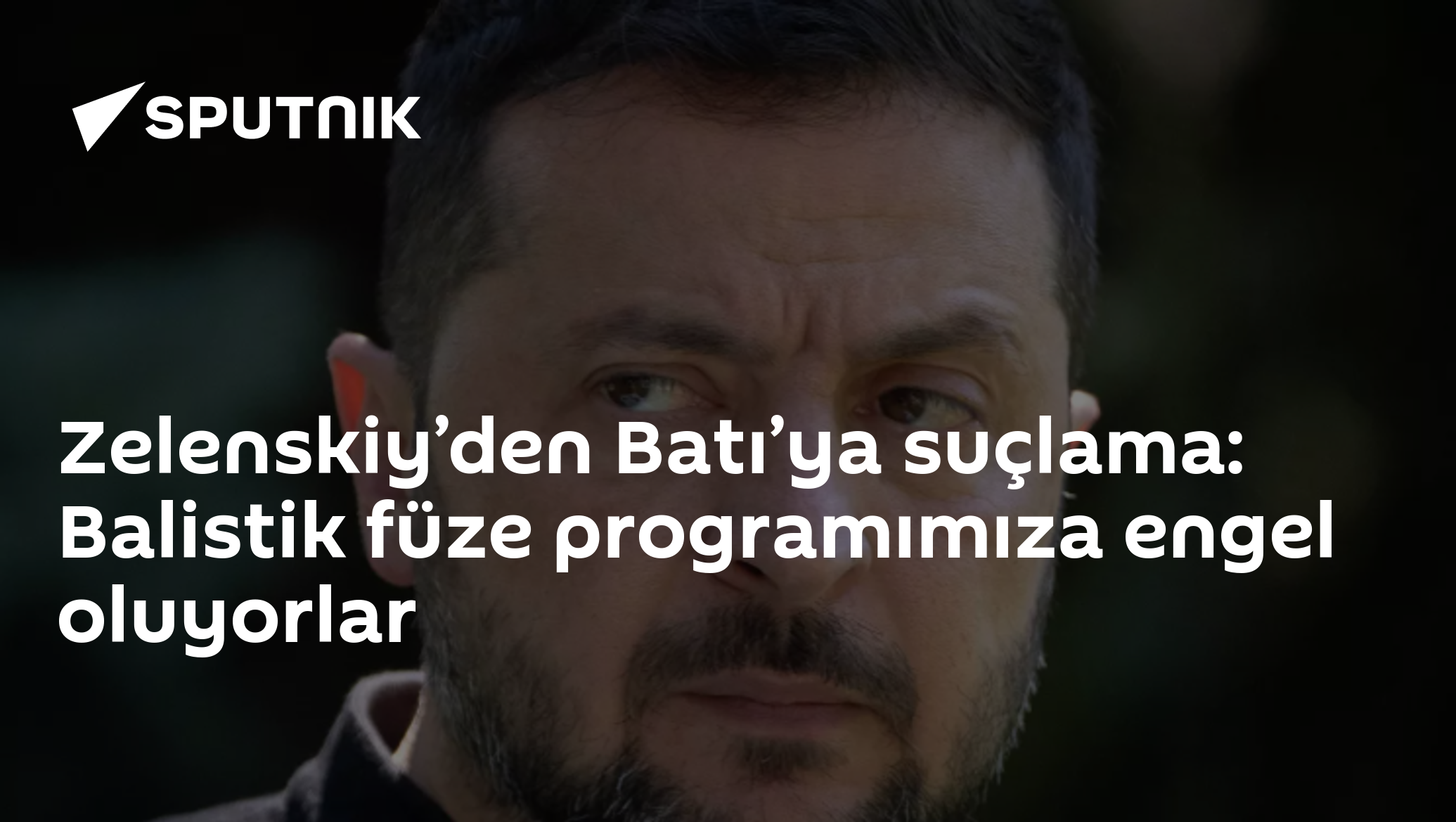 Zelenskiy’den Batı’ya suçlama: Balistik füze programımıza engel oluyorlar