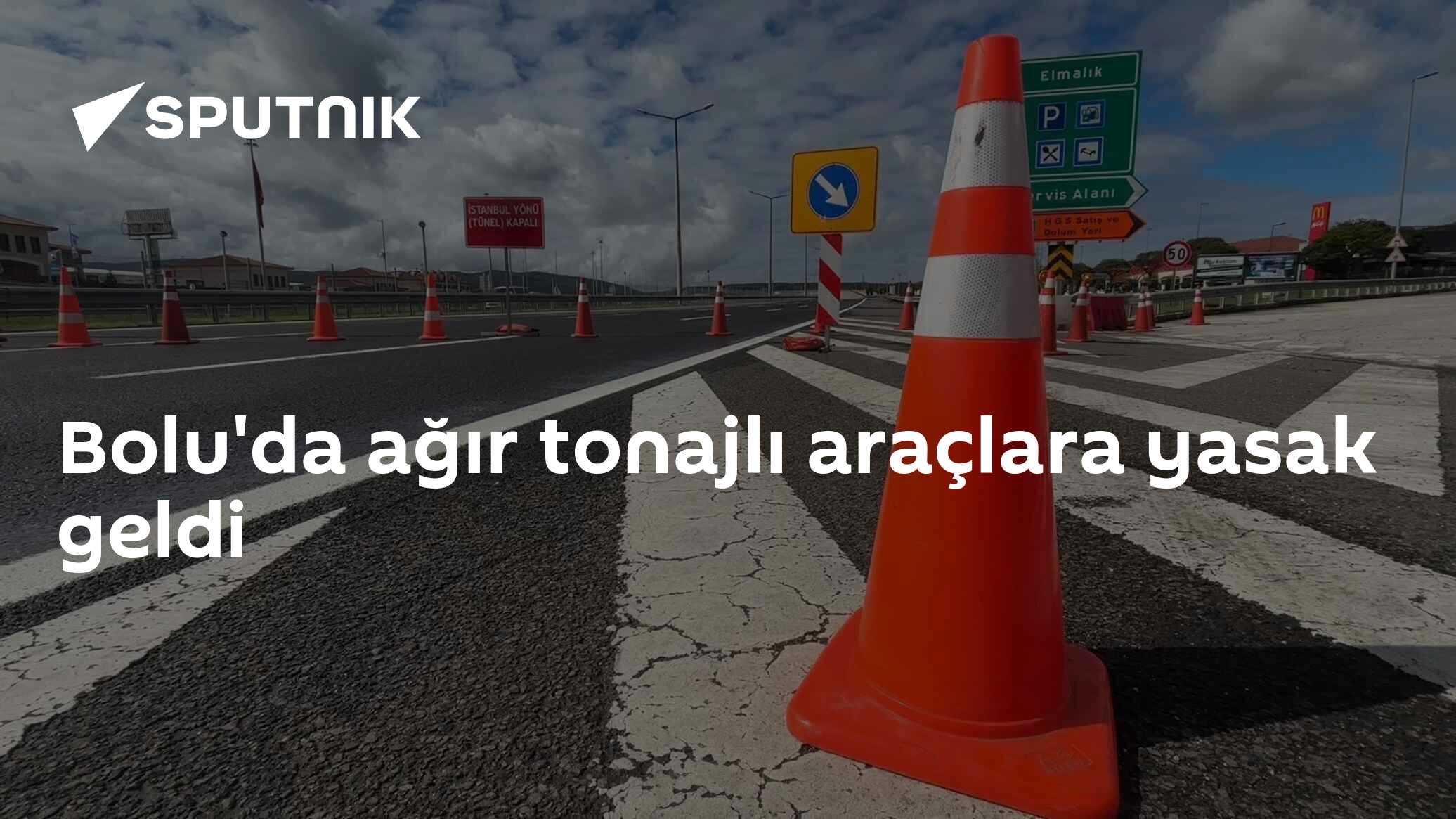 Bolu'da ağır tonajlı araçlara yasak geldi