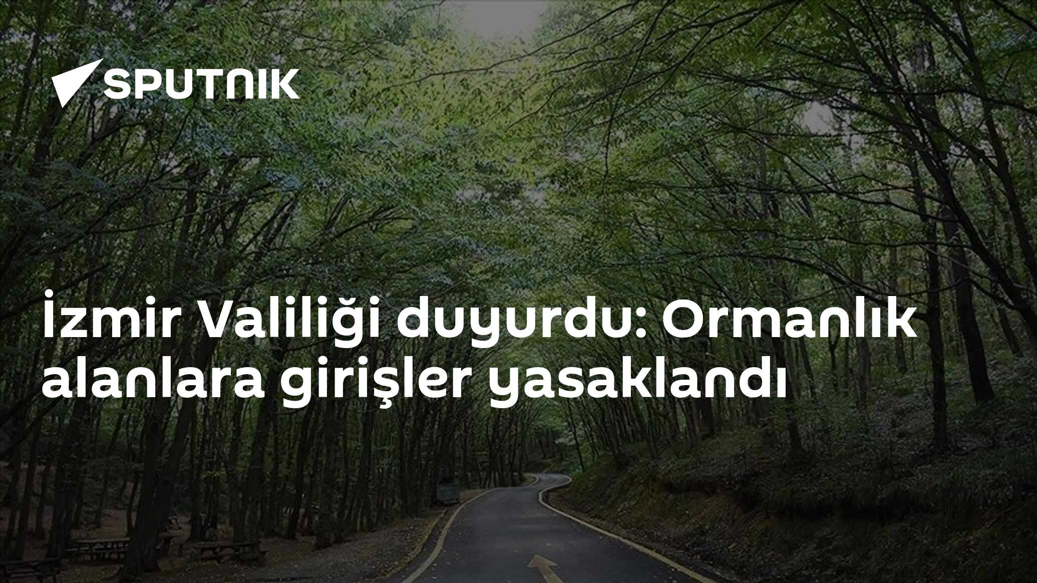 İzmir Valiliği duyurdu: Ormanlık alanlara girişler yasaklandı