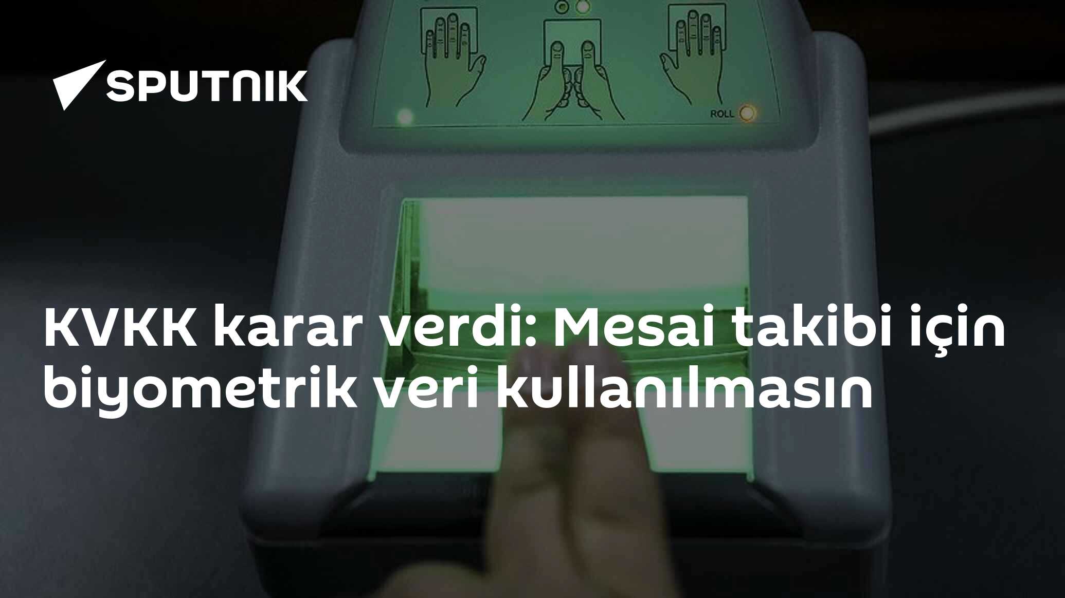 KVKK karar verdi: Mesai takibi için biyometrik veri kullanılmasın
