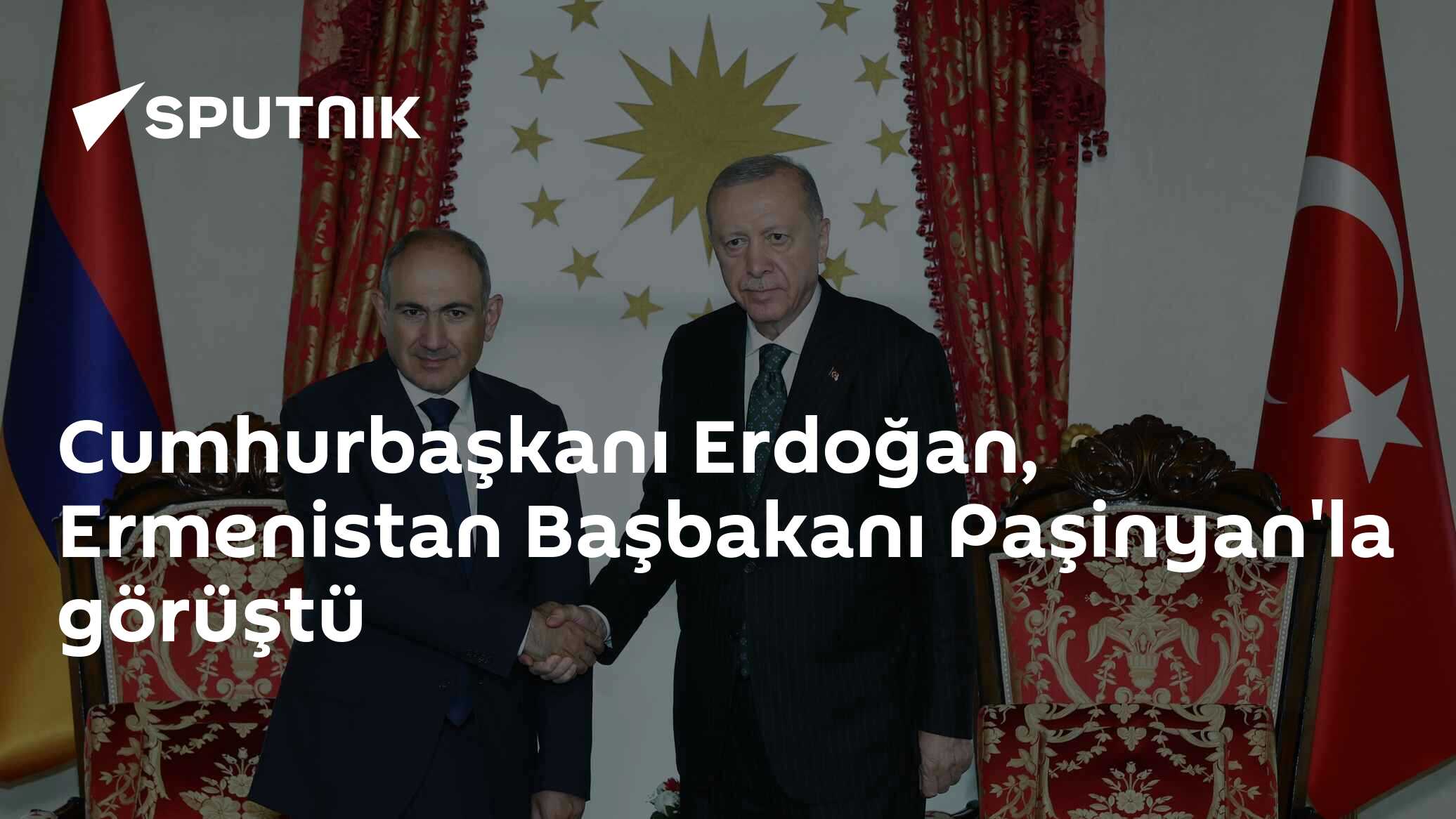 Cumhurbaşkanı Erdoğan, Ermenistan Başbakanı Paşinyan'la görüştü
