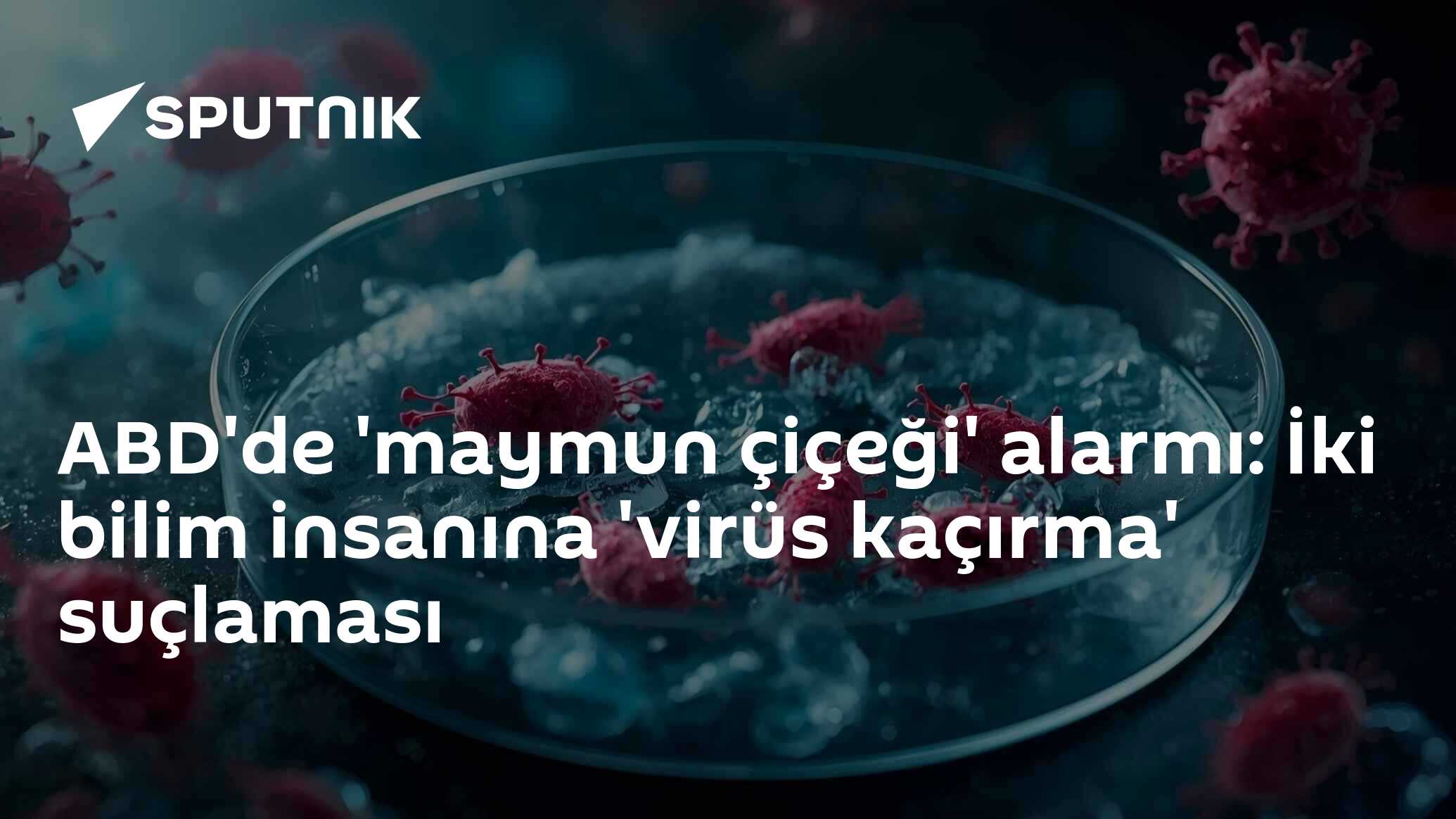 ABD'de 'maymun çiçeği' alarmı: İki bilim insanına 'virüs kaçırma' suçlaması