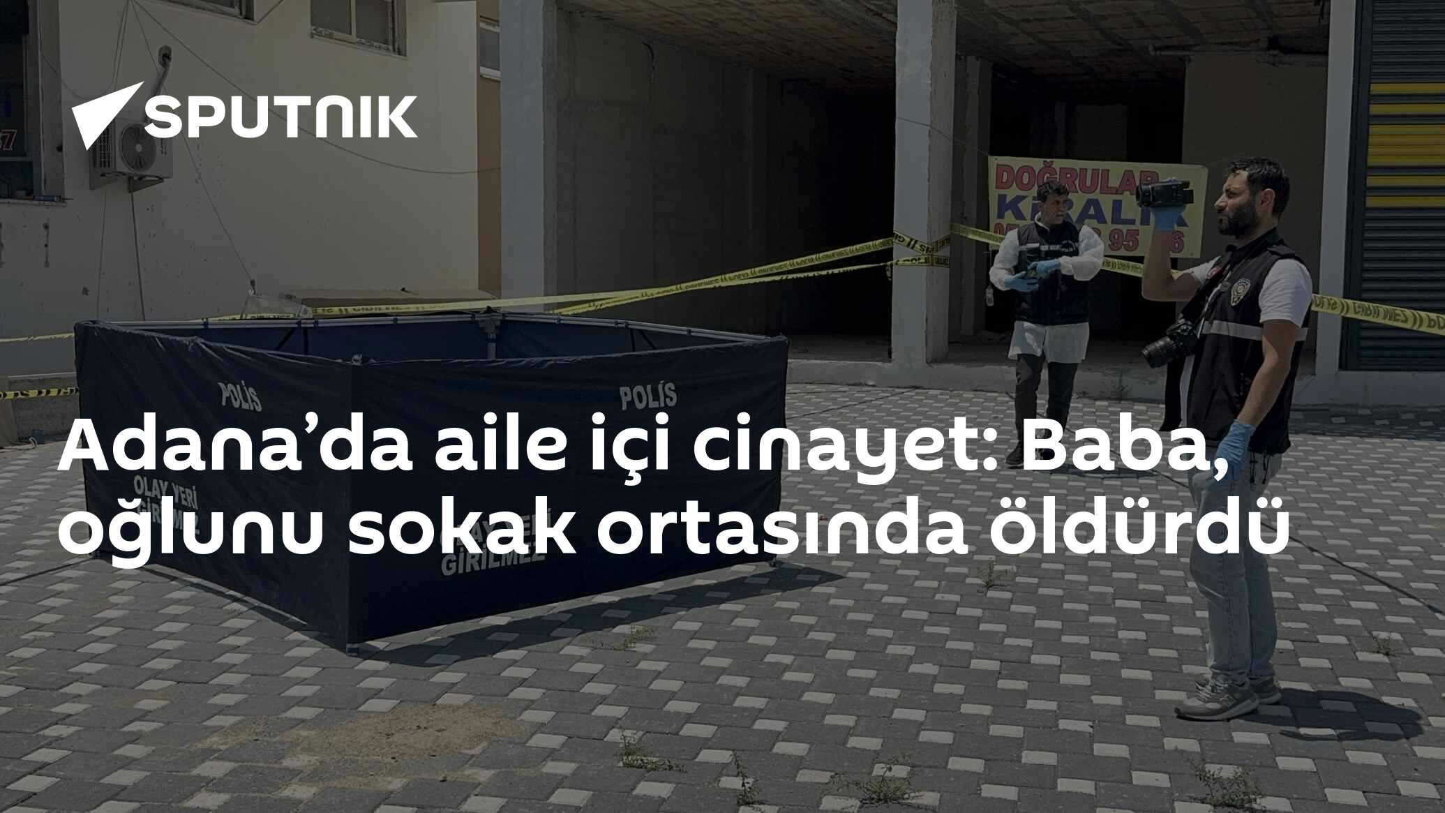 Adana’da aile içi cinayet: Baba, oğlunu sokak ortasında öldürdü