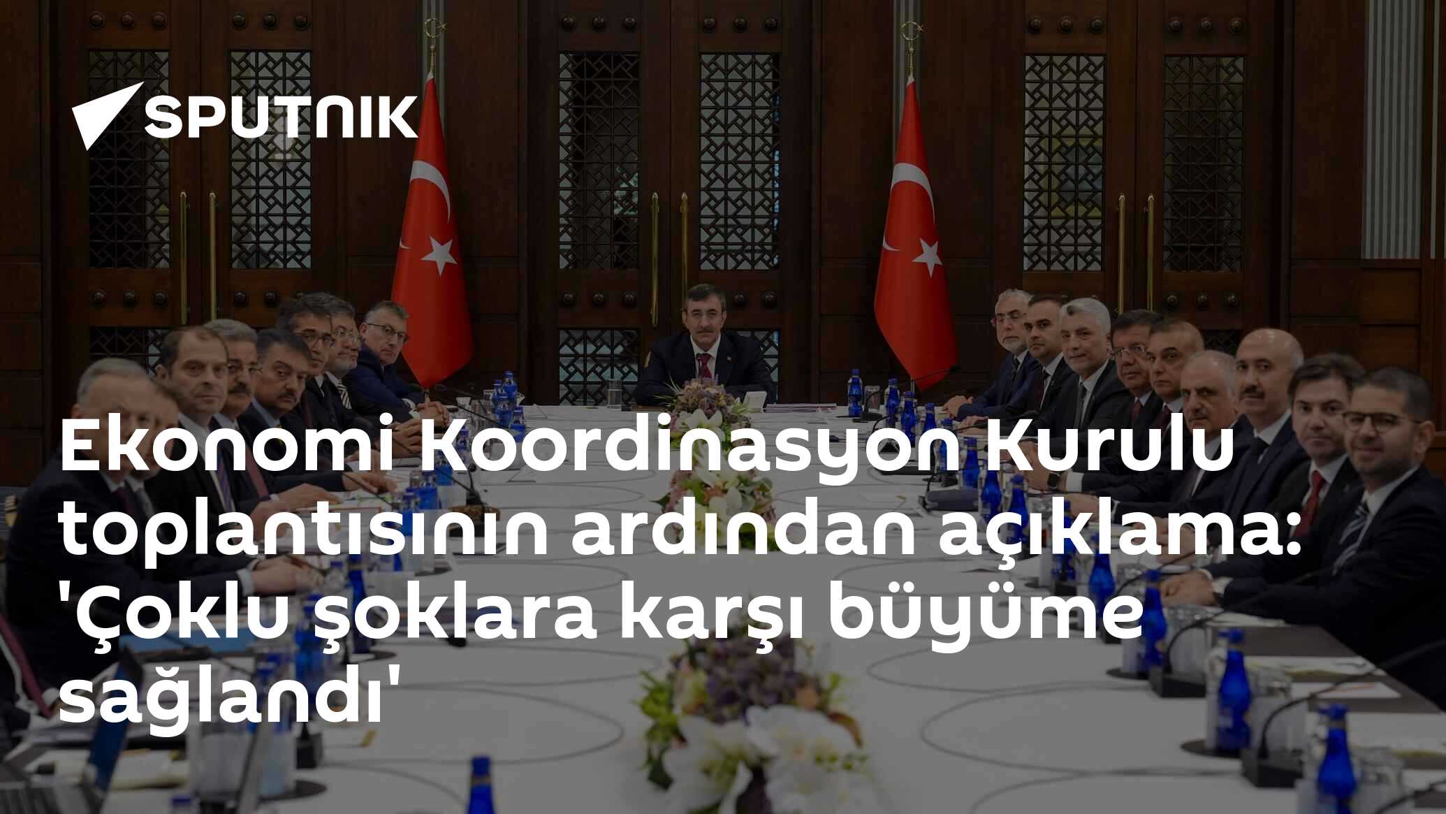 Ekonomi Koordinasyon Kurulu toplantısının ardından açıklama: