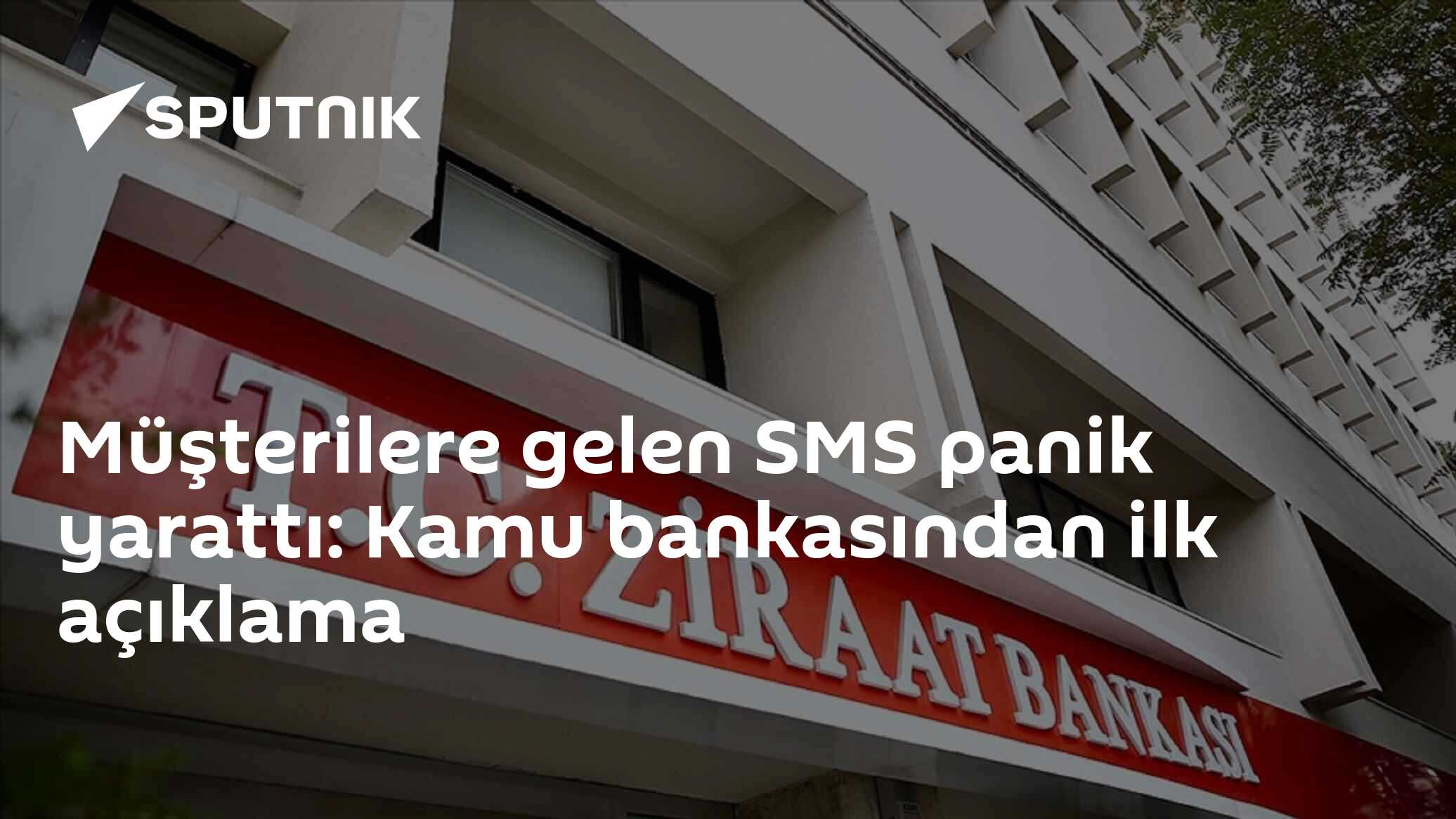 Müşterilere gelen SMS panik yarattı: Kamu bankasından ilk aç