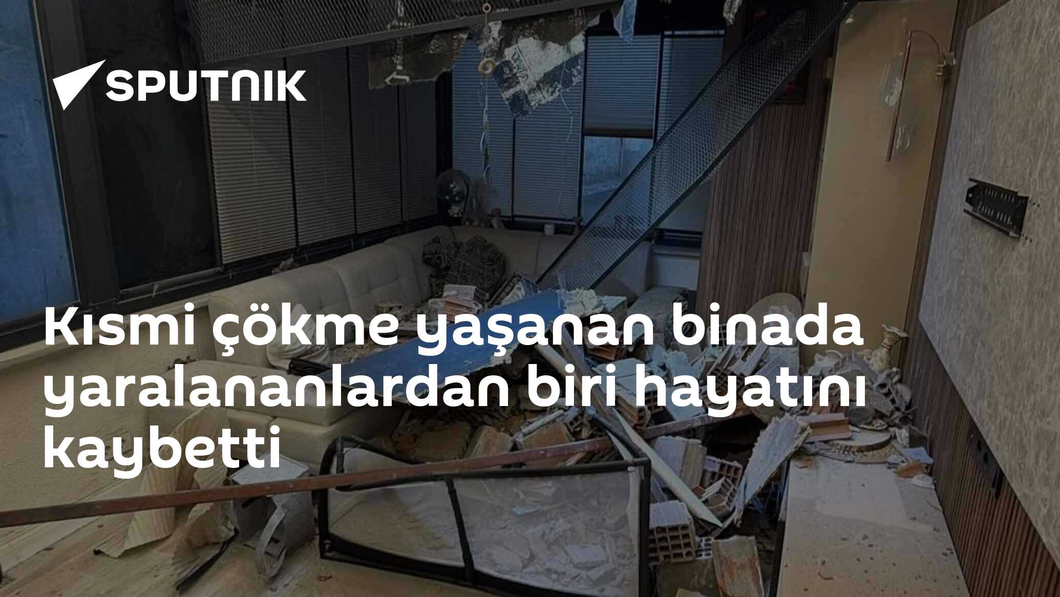 Kısmi çökme yaşanan binada yaralananlardan biri ha