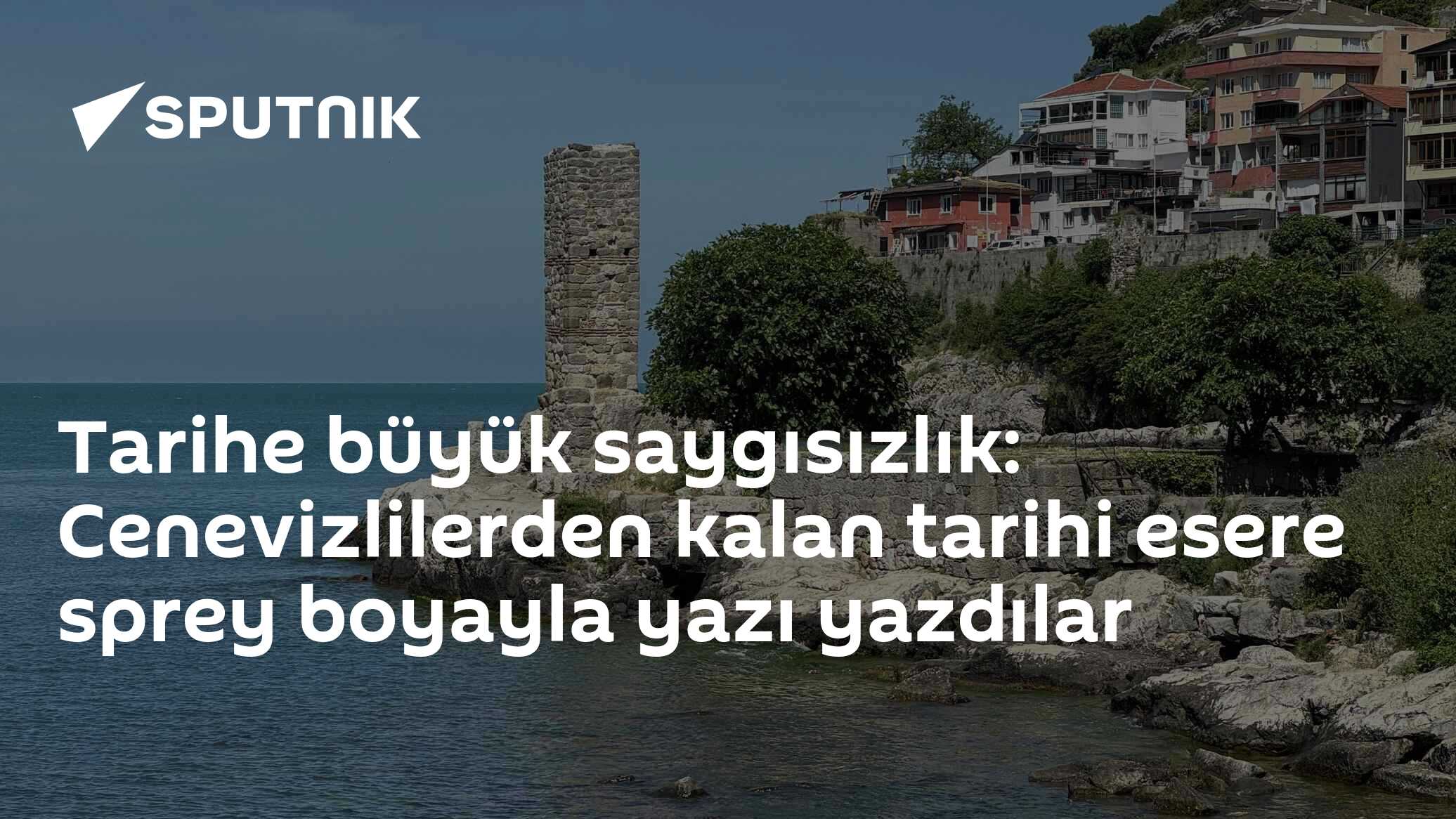 Tarihe büyük saygısızlık: Cenevizlilerden kalan ta