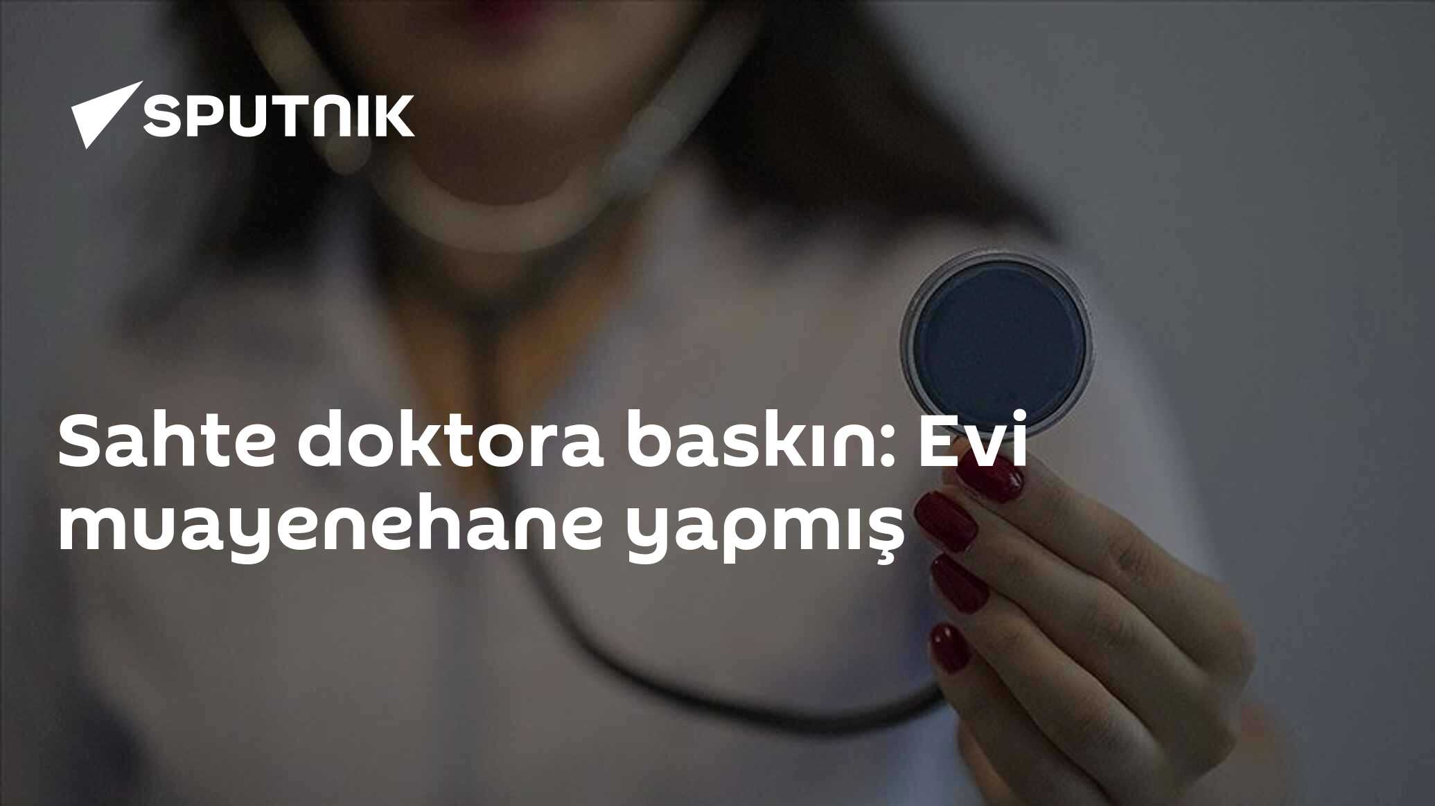 Sahte doktora baskın: Evi muayenehane yapmış