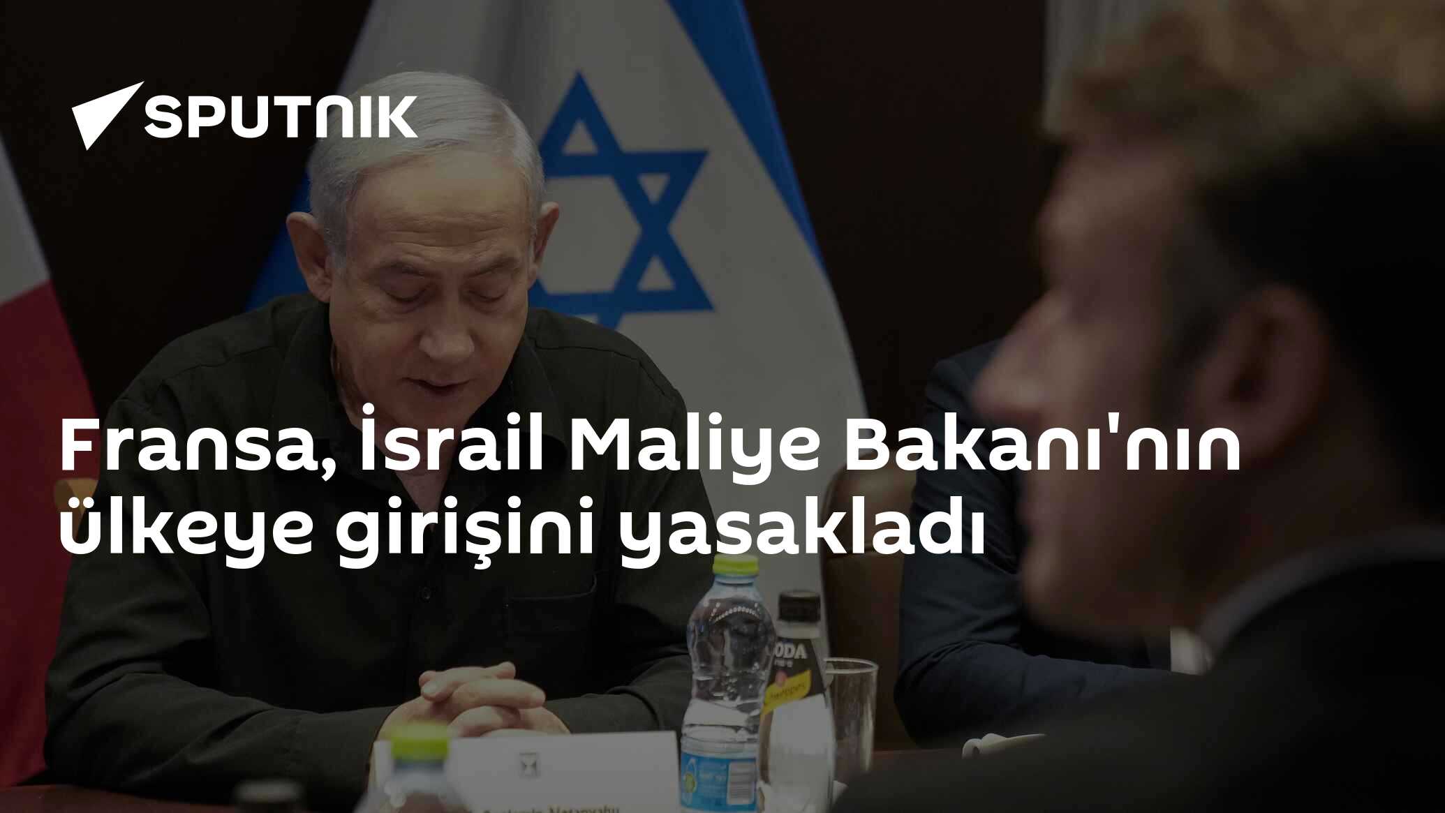 Fransa, İsrail Maliye Bakanı'nın ülkeye girişini y