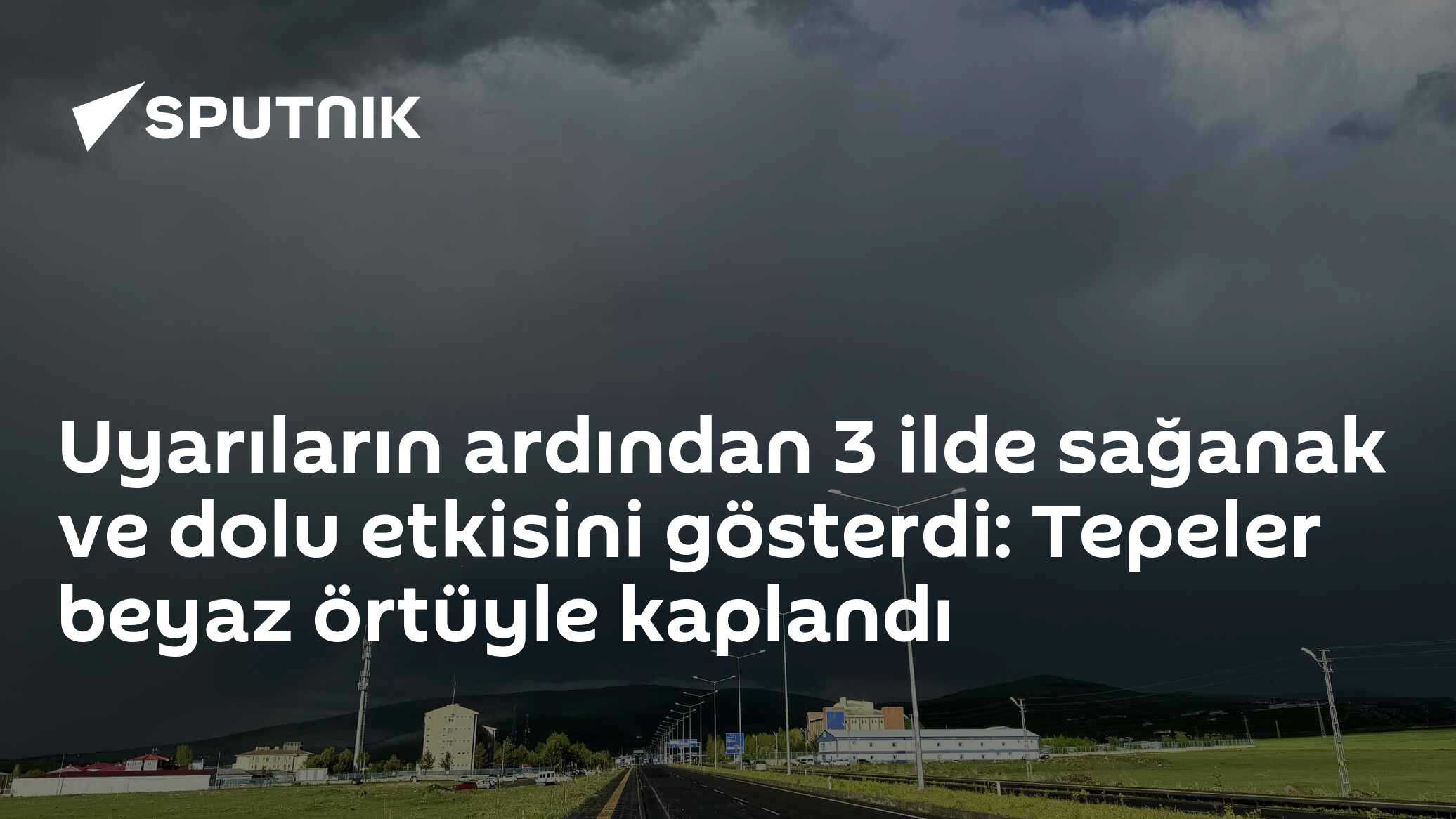 Uyarıların ardından 3 ilde sağanak ve dolu etkisini gösterdi