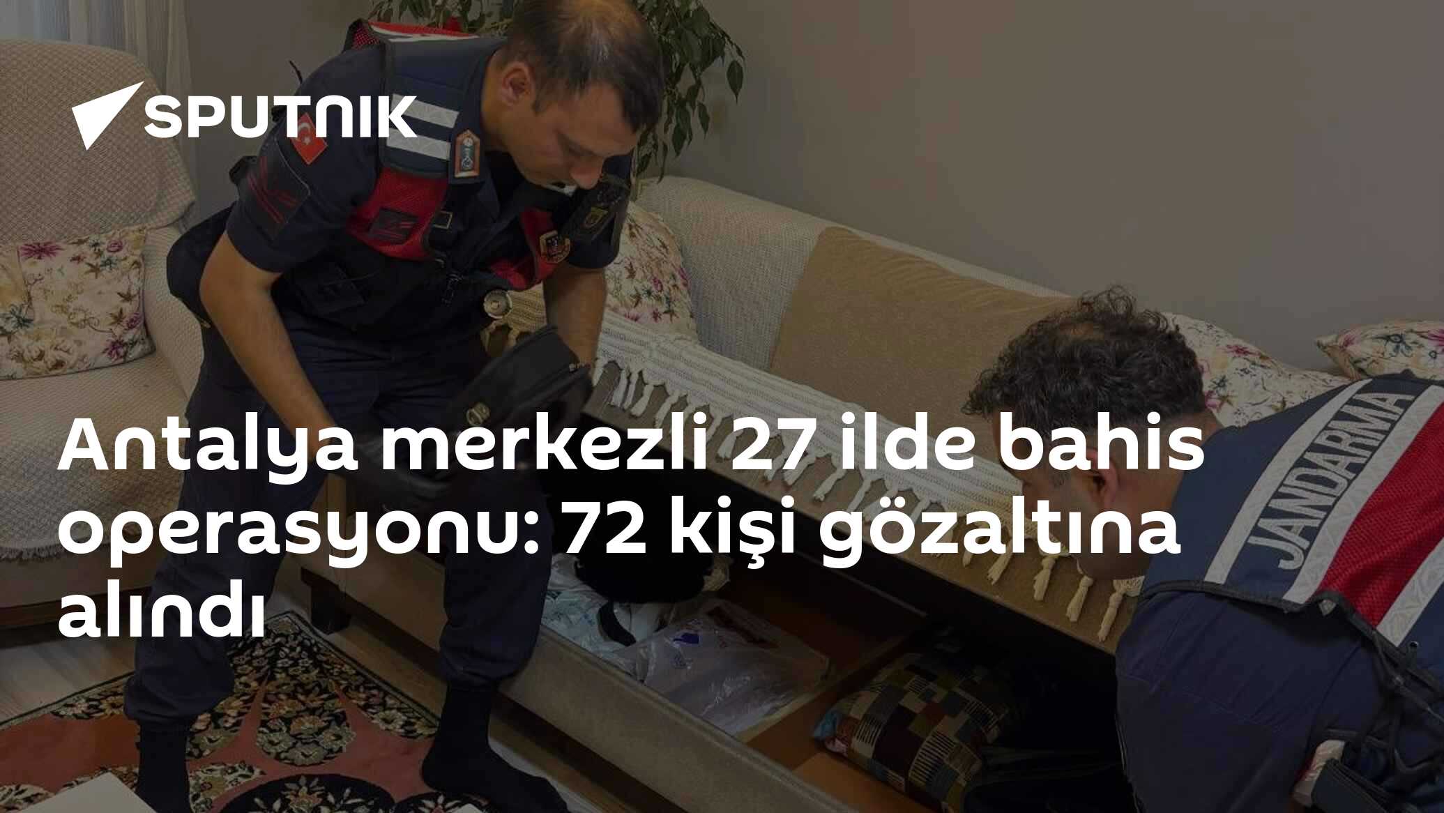 Antalya merkezli 27 ilde bahis operasyonu: 72 kişi gözaltına