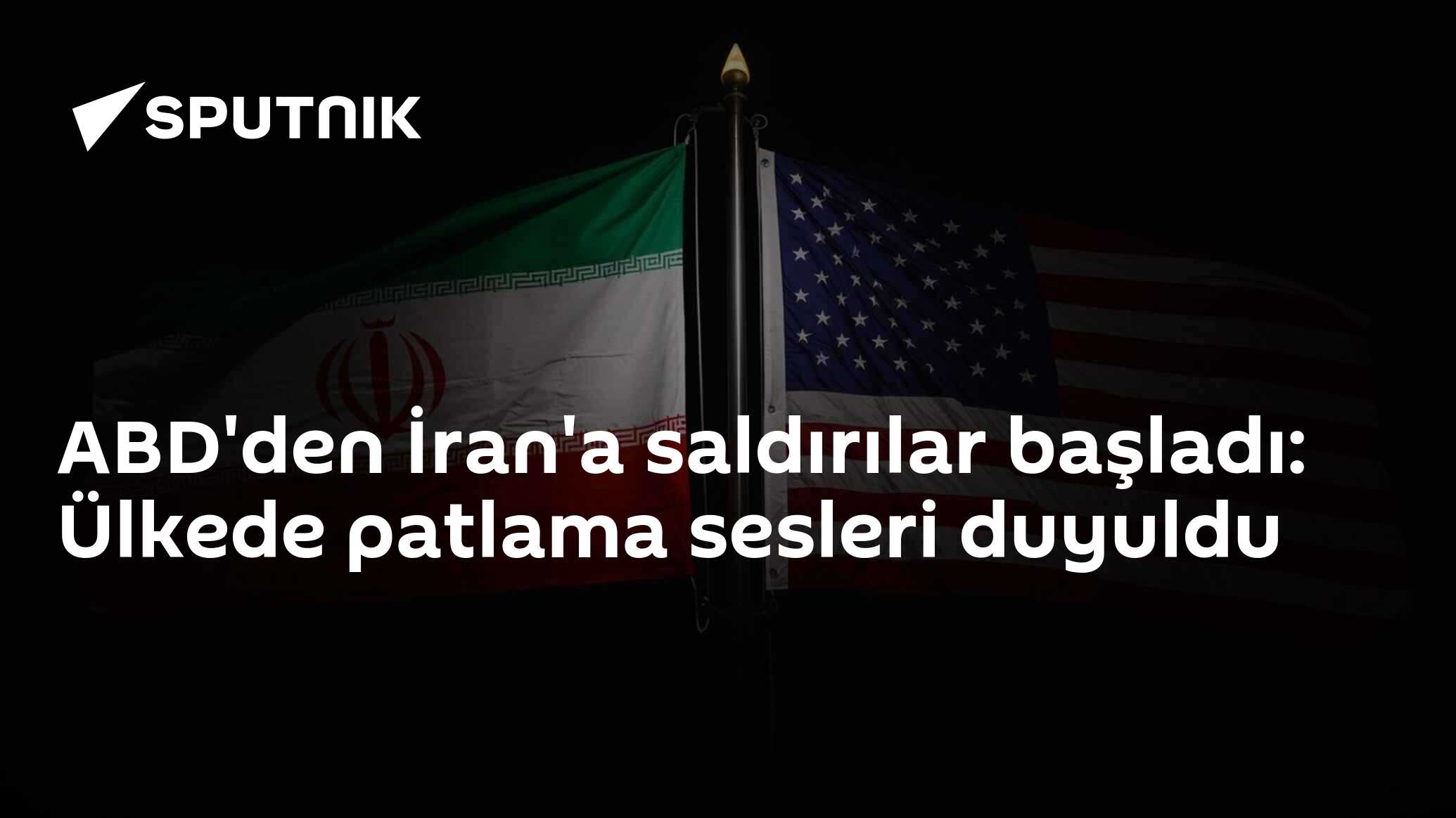 ABD'den İran'a saldırılar başladı: Ülkede patlama sesleri du