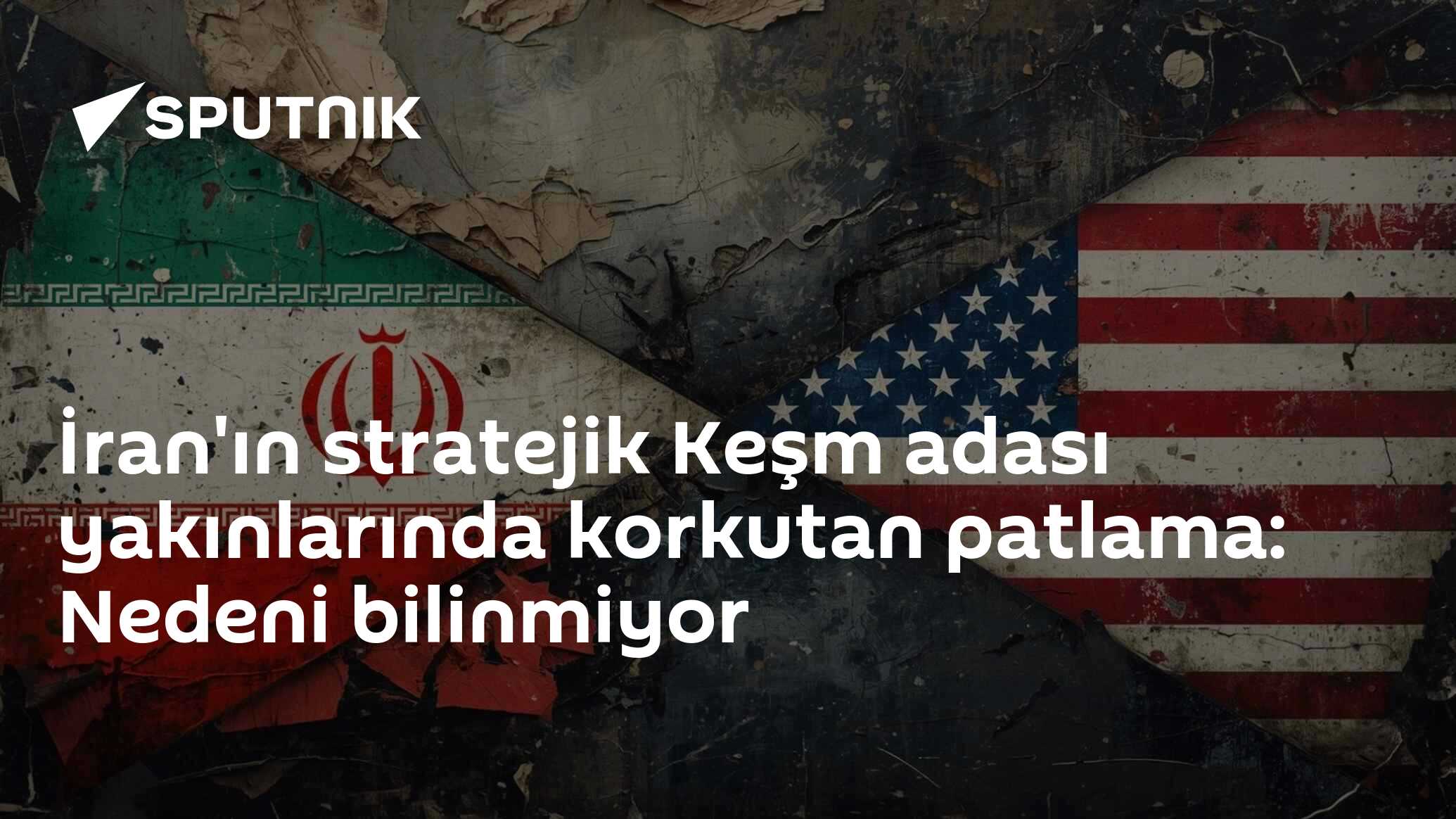 İran'ın stratejik Keşm adası yakınlarında korkutan patlama: 