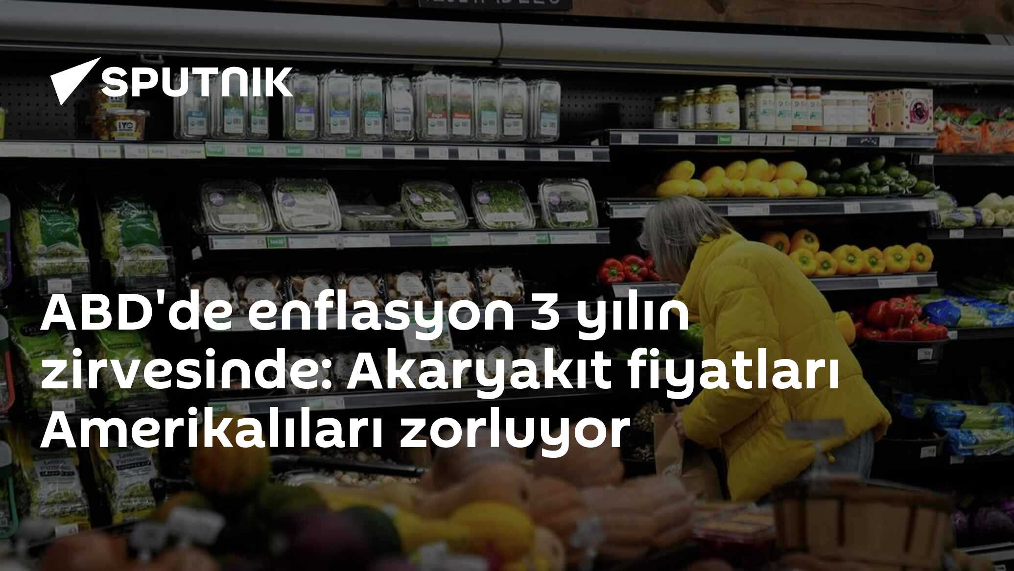 ABD'de enflasyon 3 yılın zirvesinde: Akaryakıt fiyatları Ame