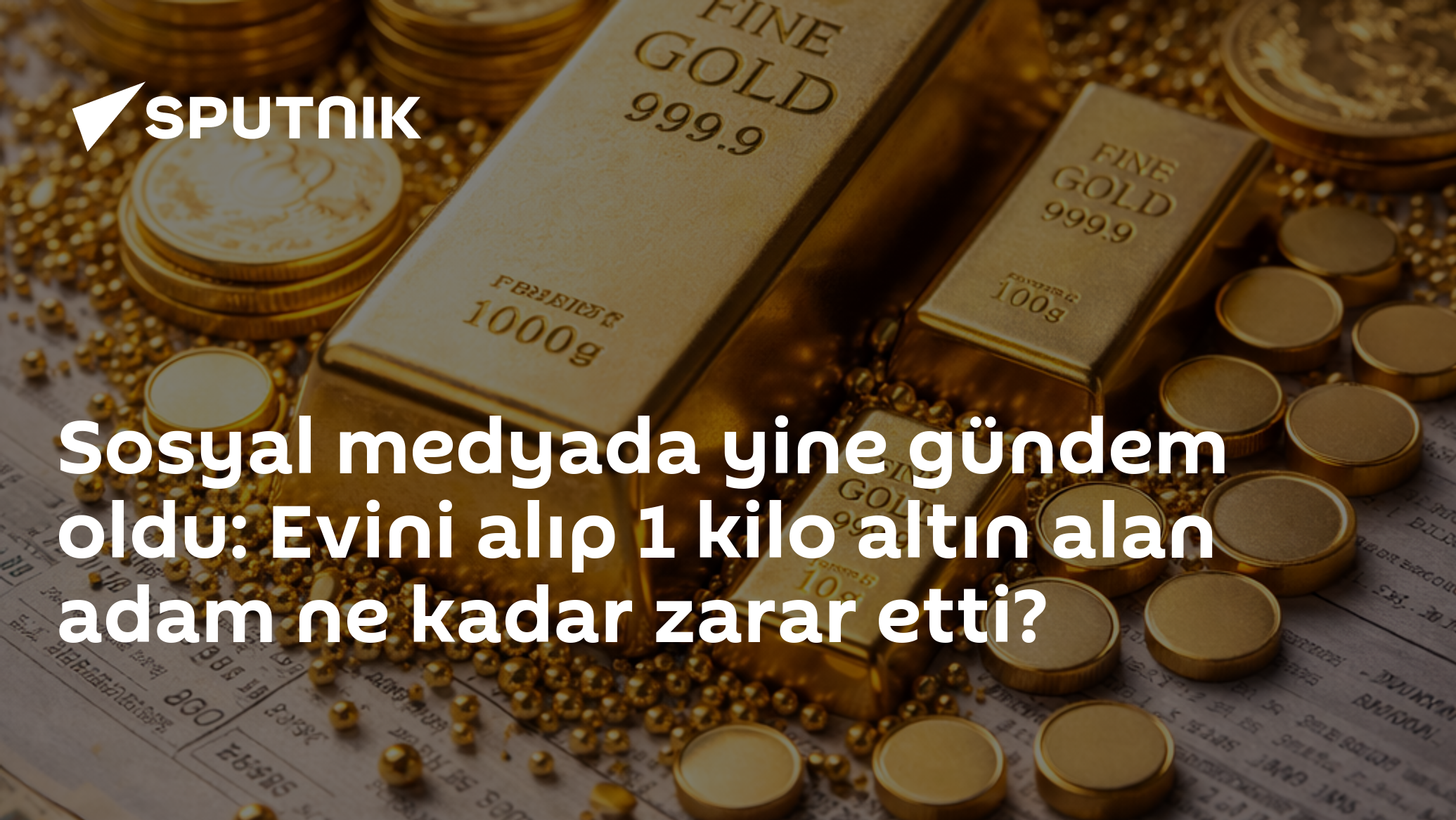 Sosyal medyada yine gündem oldu: Evini alıp 1 kilo altın ala