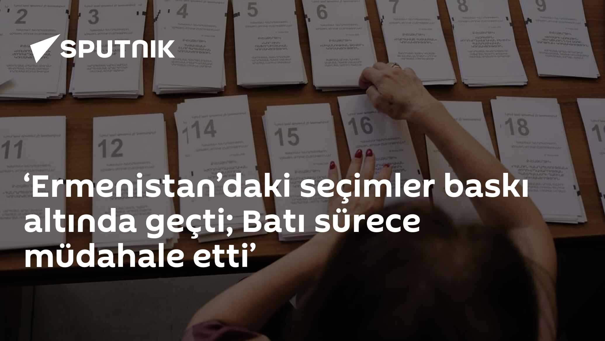 ‘Ermenistan’daki seçimler baskı altında geçti; Bat