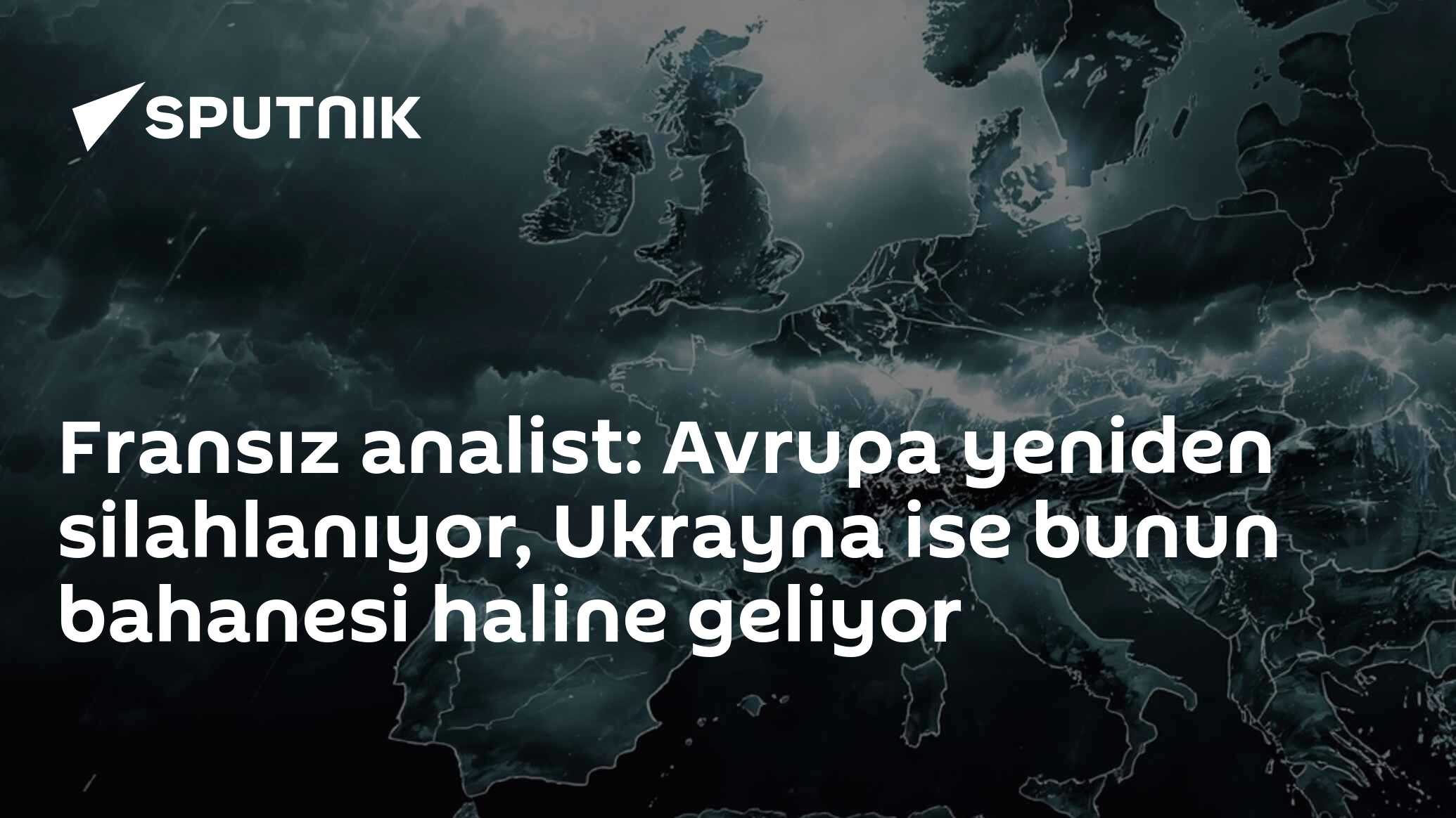 Fransız analist: Avrupa yeniden silahlanıyor, Ukra