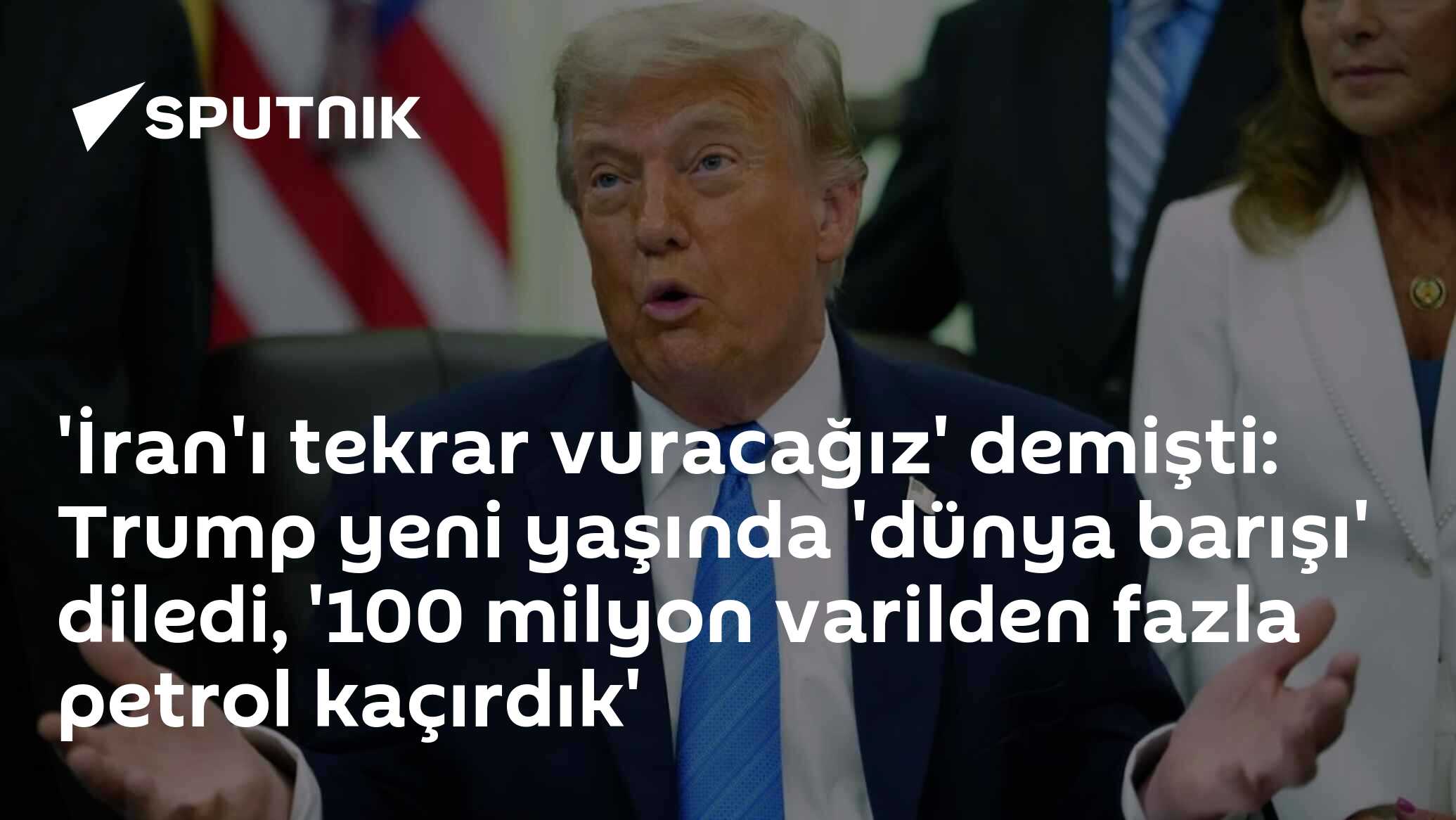 'İran'ı tekrar vuracağız' demişti: Trump yeni yaşı